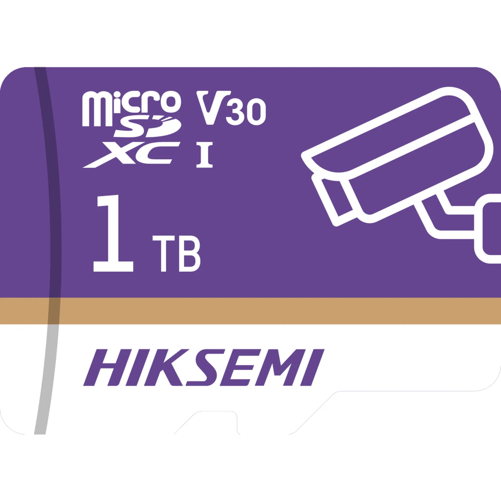 Tarjeta MicroSD 1TB / Videovigilancia 24/7 / 3D TLC NAND / Clase 10 U3 / 100 MB/s Lectura / All-Weather -25°C a 85°C / HIKSEMI GUARD PRO
