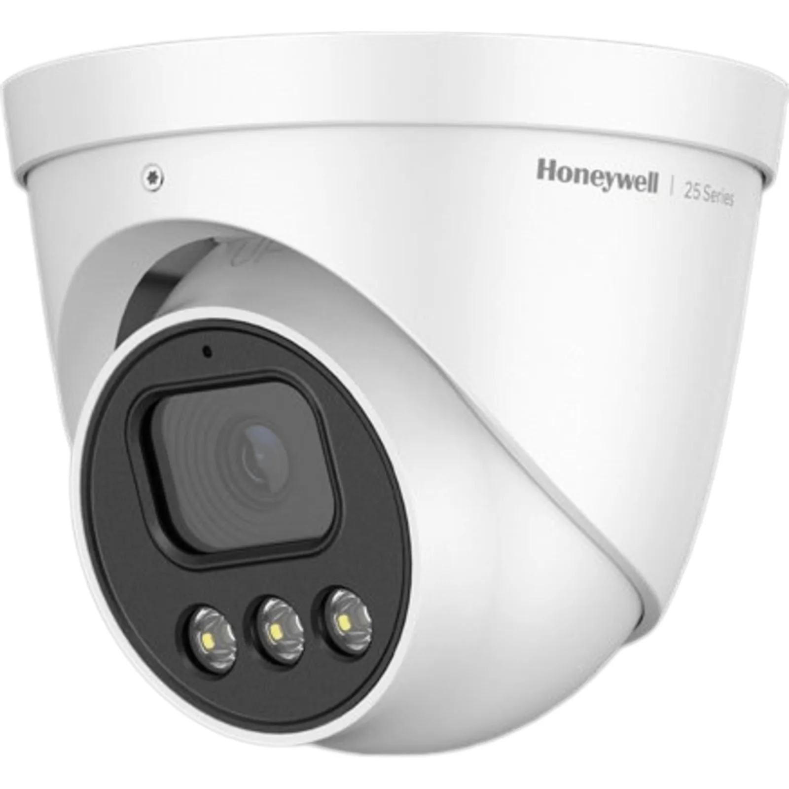 Cámara Turret IP / 2 MP / Lente Fijo 2.8 mm / Color 24/7 Dual-Light 30 m / WDR 80 dB / IP66 IK10 / PoE / NDAA
