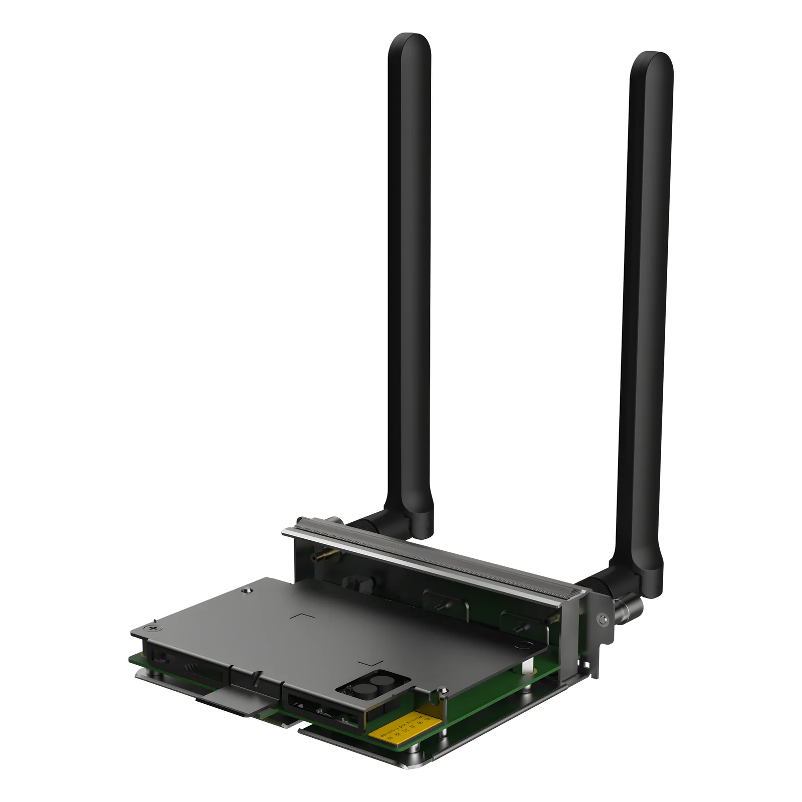 Módulo LTE 4G Compatible Firewalls RG-CF30XS / Ruijie RG-NSEC-SIC-LTE-S / Dual SIM Single Standby / Interfaces SMA-J / Consumo 5W / Dimensiones 103.37 x 123 x 28 mm (4.07 x 4.84 x 1.10 in) / Línea Cybrey