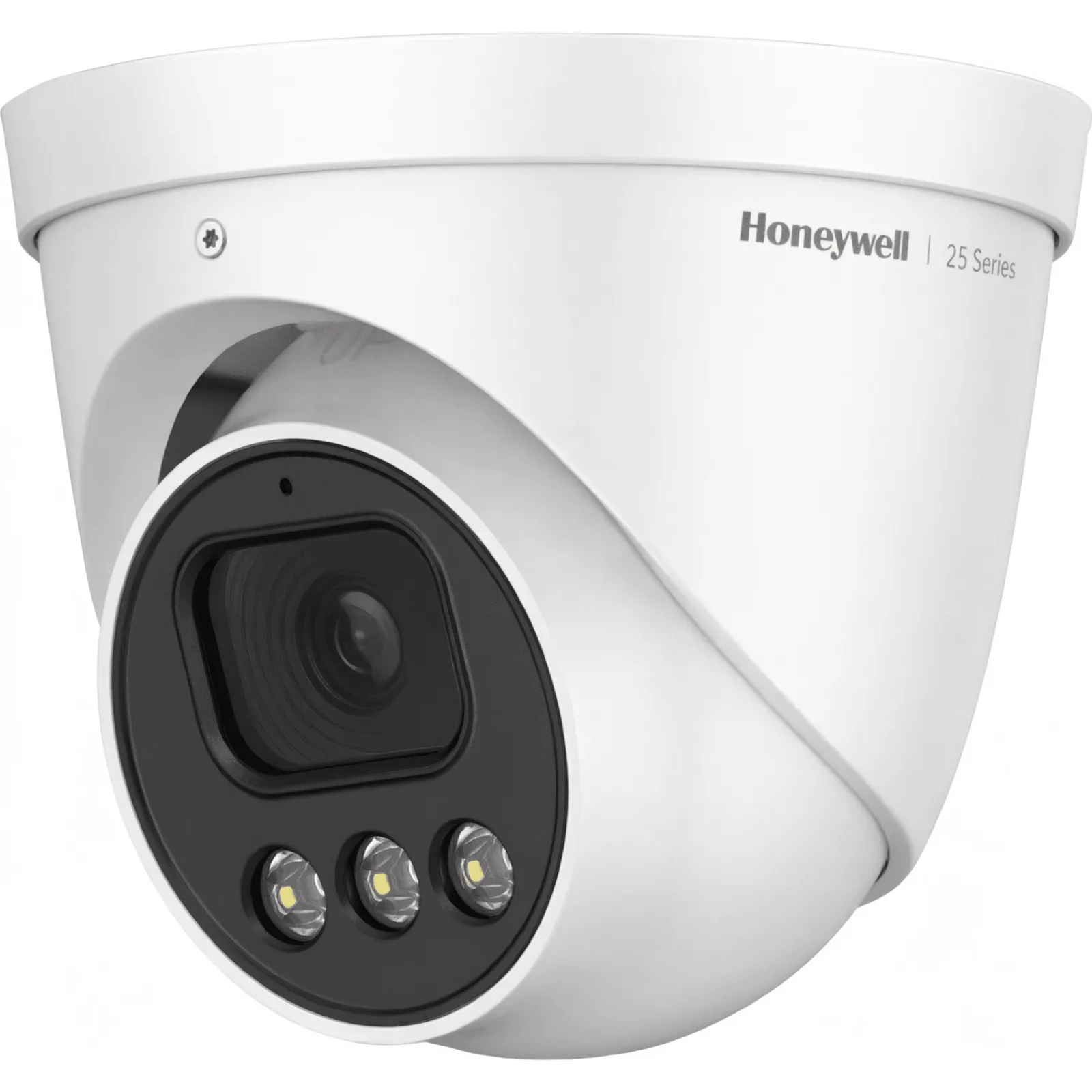 Cámara Turret IP / 4 MP / Lente Fijo 2.8 mm / Color 24/7 Dual-Light 30 m / WDR 90 dB / IP66 IK10 / PoE / NDAA