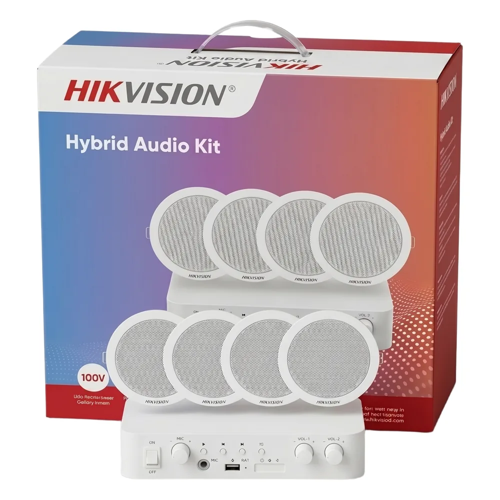 Kit de Audio | Amplificador con bluetooth | 4 altavoces para plafón | Música Ambiental