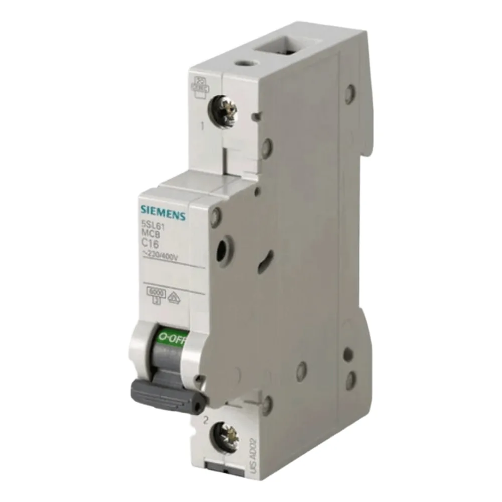 Interruptor Riel Dinn Tipo 5SL6, 1 polo, 6 amp