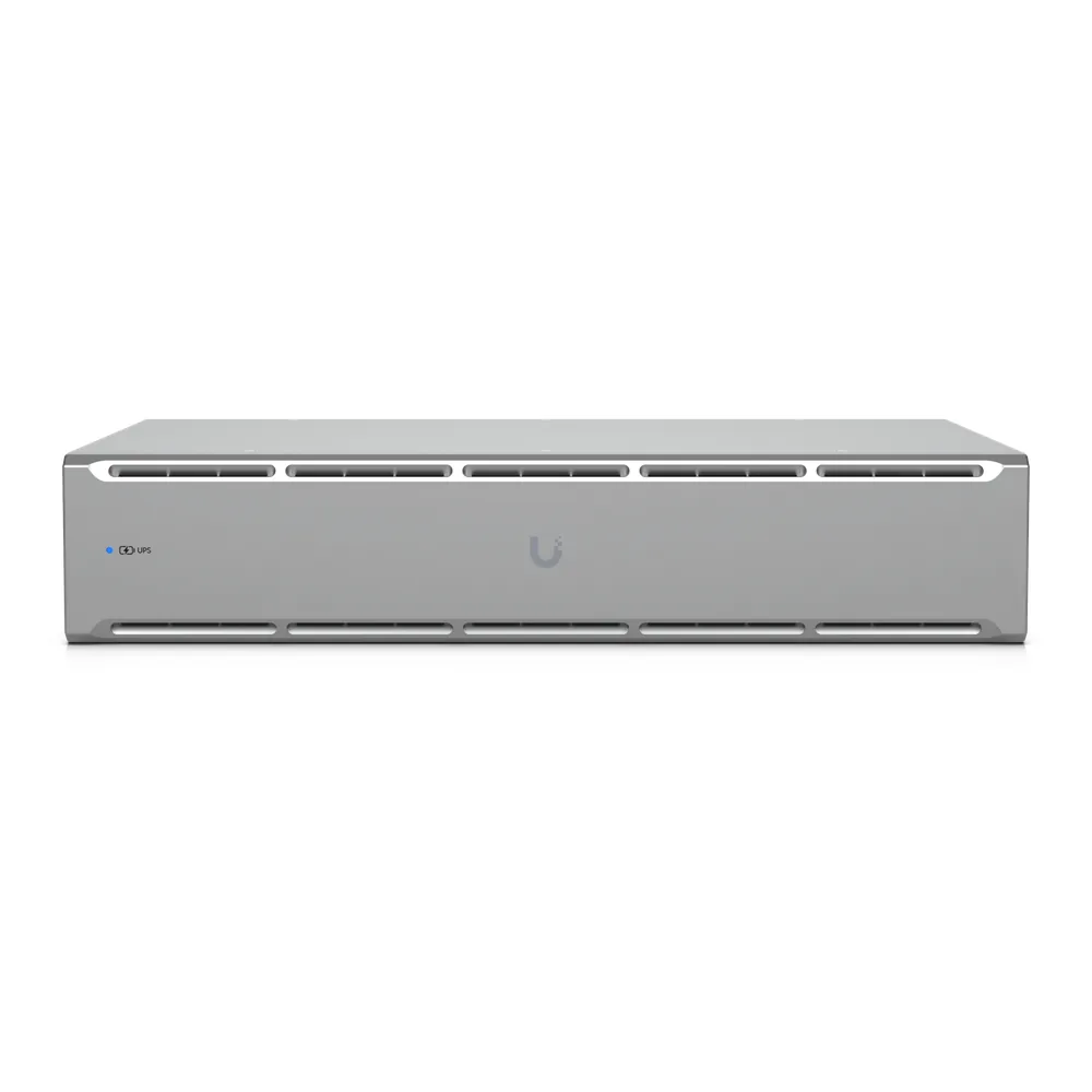 UniFi UPS Rackmount / 1.5kVA 1000W / 8 Contactos NEMA 5-15R / Batería Reemplazable 216Wh / 8 Minutos Autonomía Media Carga / Graceful Shutdown UNVR-UNAS / Soporte NUT