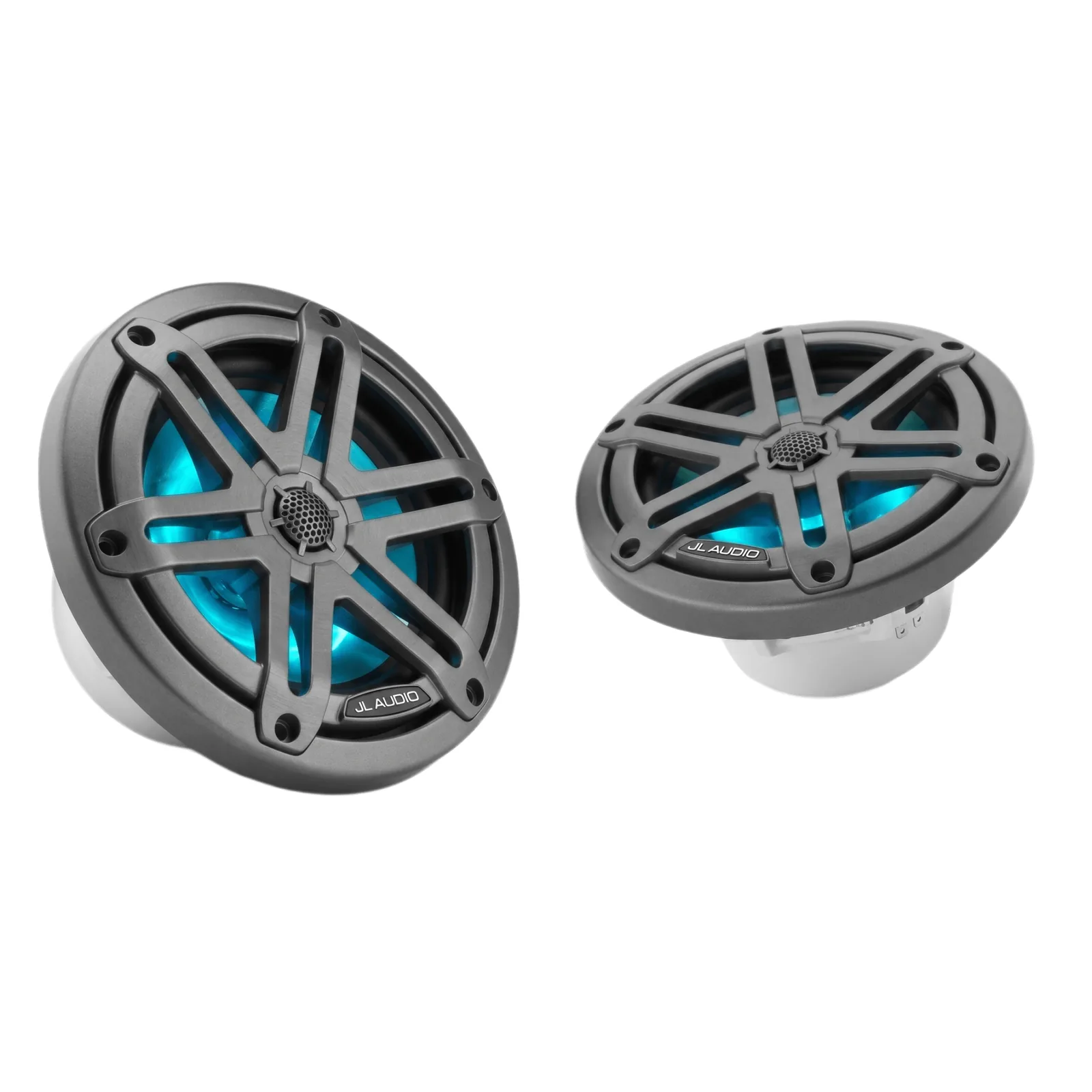 JL Audio M3 / Altavoz Marino Coaxial 6.5" / 60W RMS / 4&Omega; / Cono de Polipropileno con Mica / Tweeter de Cúpula de Seda 19 mm (0.75") / Iluminación RGB LED / Versiones Clásico y Deportivo