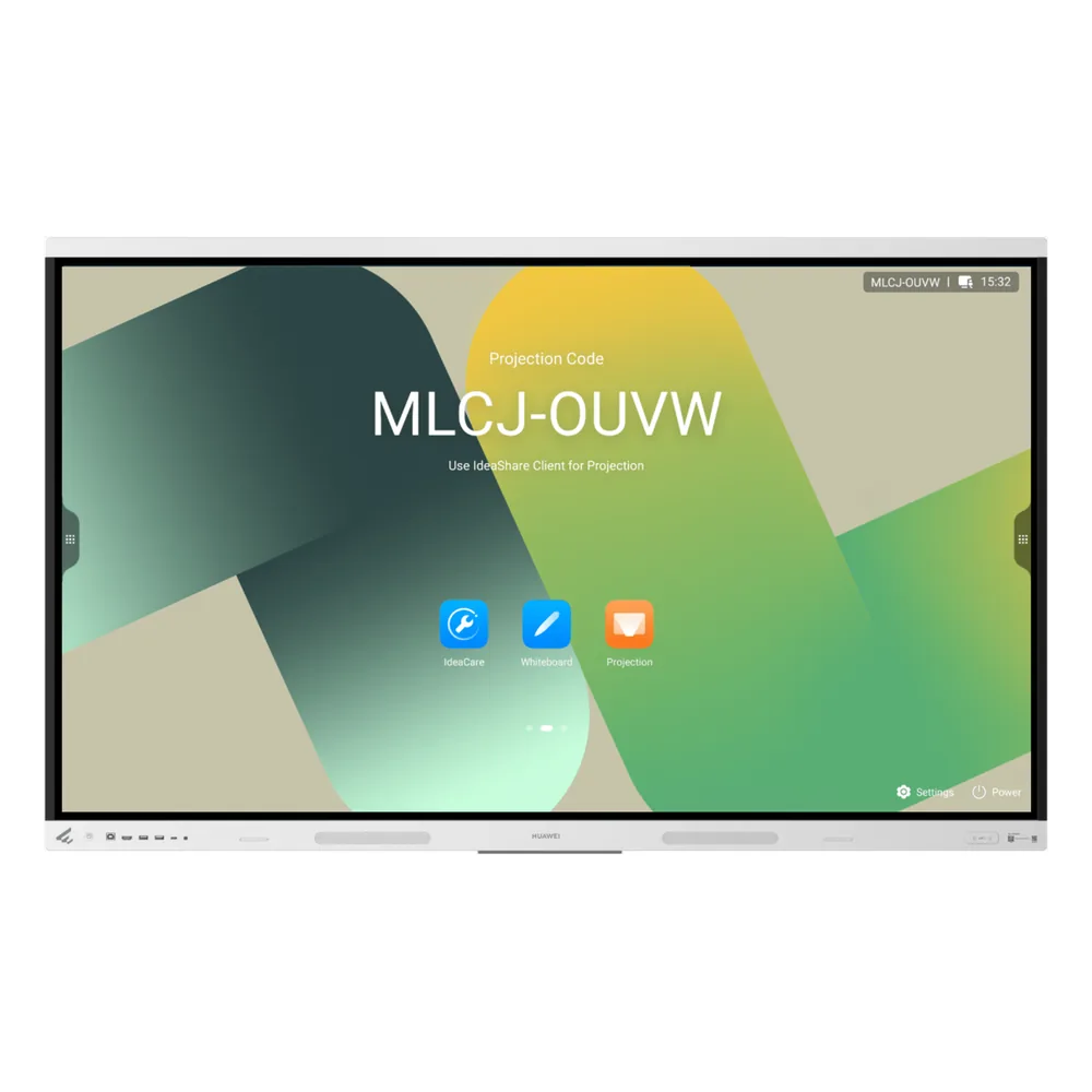 Pantalla Interactiva IdeaHub Board 3 Base de 86"/ 4K / 8 GB RAM / 128 GB Flash / Android 15 / Wi-Fi 6 / 25 ms Latencia de Escritura / Gestión desde la Nube