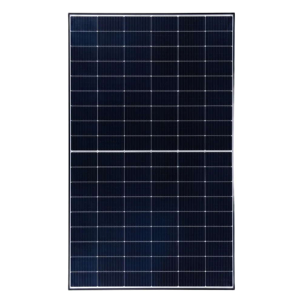 Módulo Solar Bifacial Doble Vidrio / 630W / 49.95 Vcc / Marco de Fibra de Vidrio / Monocristalino N-Type TOPCon / 132 Celdas 182x210 mm / Eficiencia 23.3%