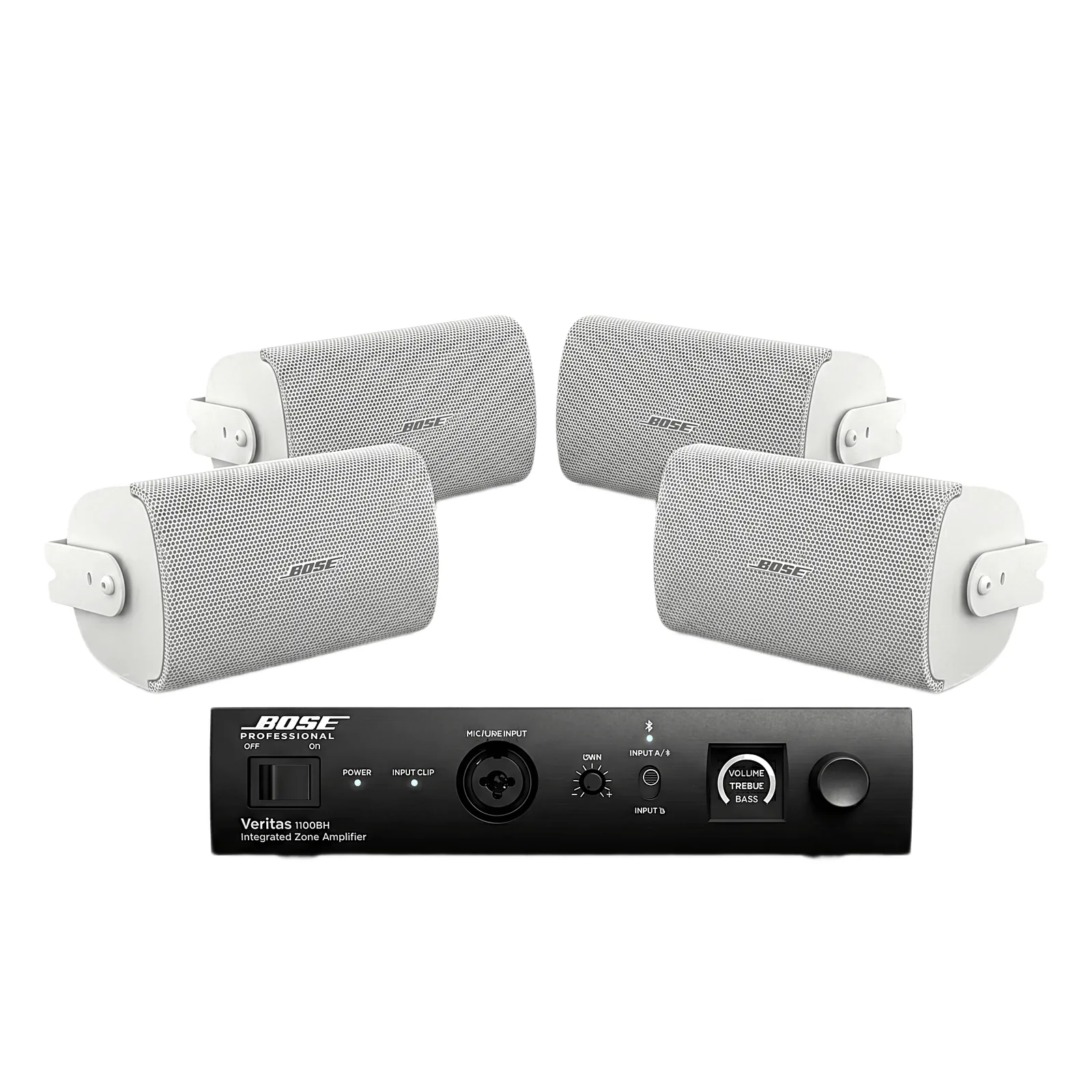 KIT de Amplificador 1100BH + 2 Pares de Bocinas FS2SEW