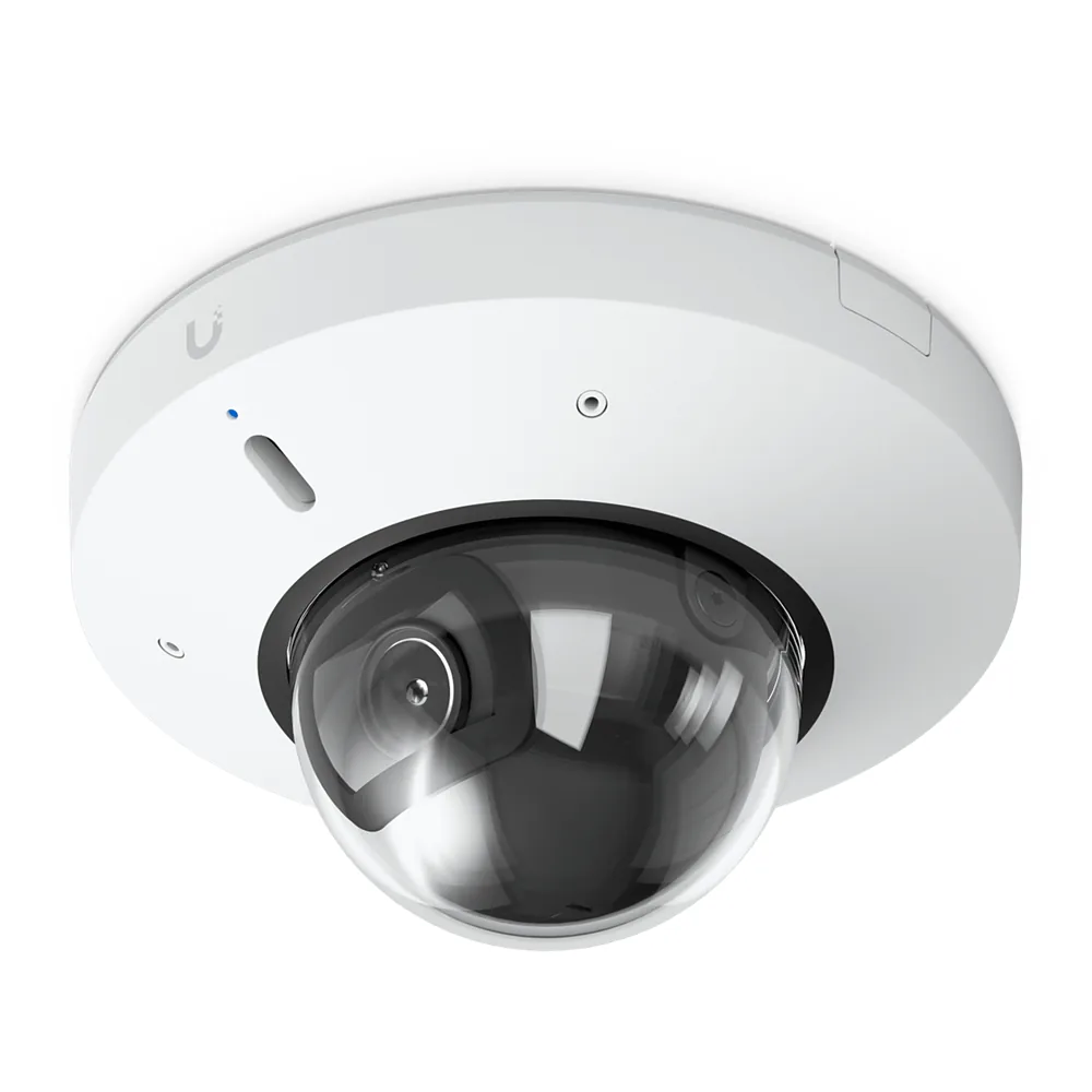 Mini Domo G6 Dome 4K de UniFi Anti vandalismo para Exterior con AI Multi-TOPS / Visión Nocturna IR / Poe+ Audio Bidireccional (Color Blanco)