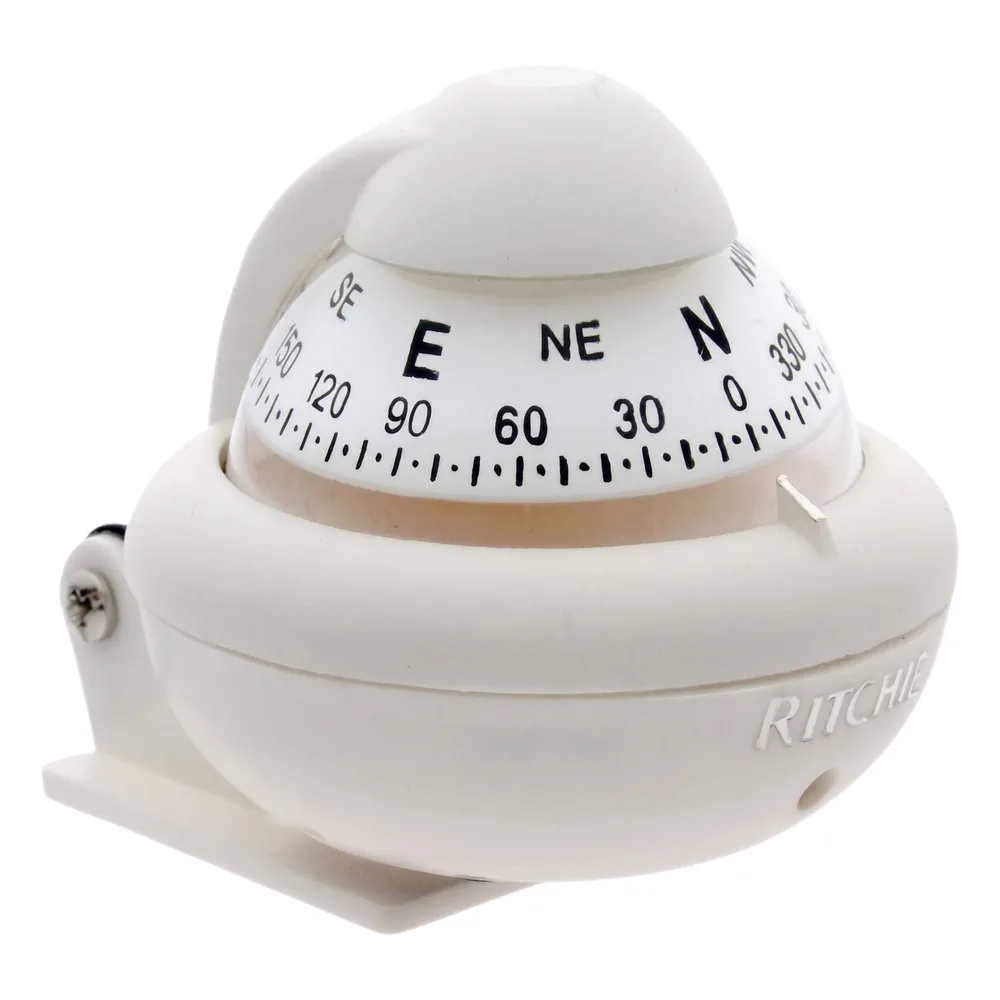 Brújula de Navegación Marína Serie Sport / Montaje en Bracket / Dial Directo 2 Pulgadas (51 mm) / Iluminación Nocturna Verde / Compensación Magnética / Montaje Reversible 300° / Garantía 5 Años
