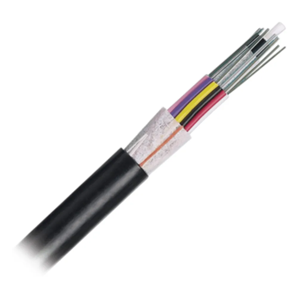 Cable de Fibra Óptica de 6 Hilos, OSP (Planta Externa), No Armada (Dieléctrica), 250um, Monomodo OS2, Precio Por Metro
