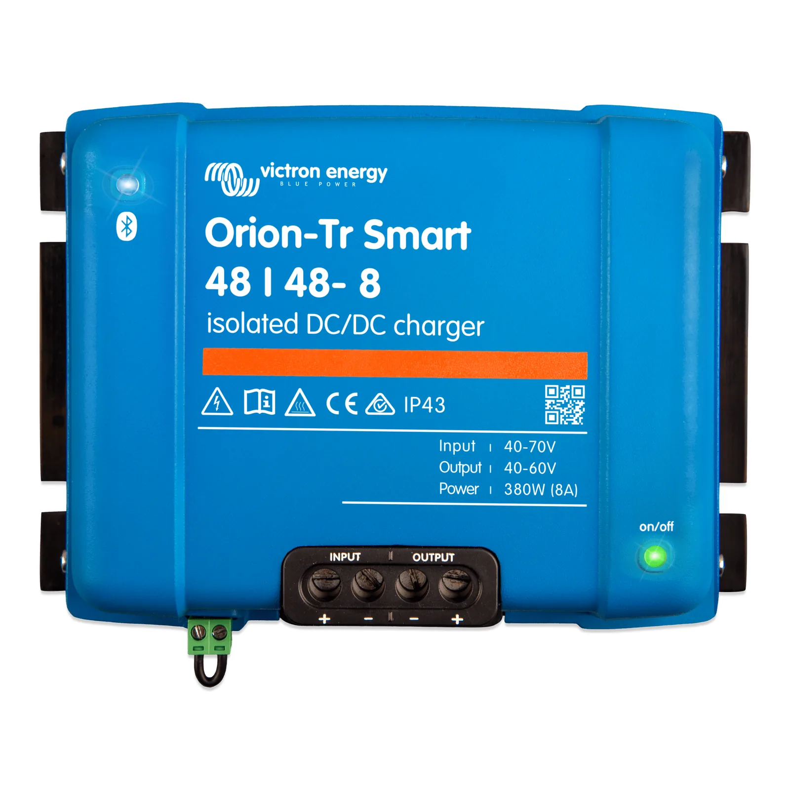 Cargador CC/CC Aislado Orion-Tr Smart / 48V a 48V, 8A / Baterías de Plomo y Litio/ IP43