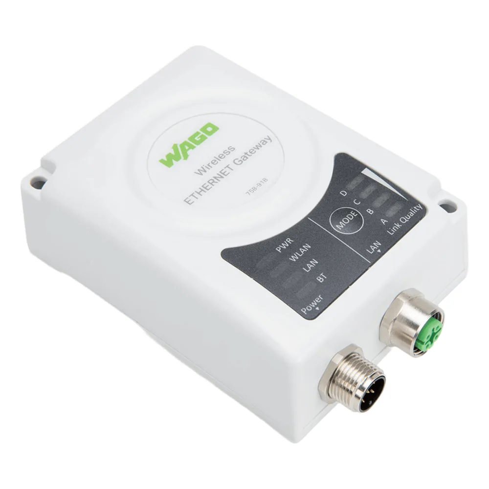 Gateway WLAN-ETHERNET Industrial / IP65 / Antena Direccional Interna / Bluetooth y WLAN / Punto de Acceso / Web-Based Management / PROFINET-MODBUS/TCP-EtherNet/IP