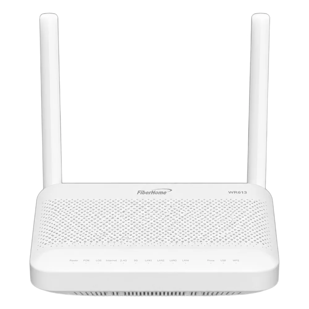 ONU GPON Wi-Fi 7 BE3600 (2.4/5 GHz), Compatible con OLT de Terceros, 1 Puerto 2.5GE + 3 Puertos GE, 1 POTS , 1 USB 2.0