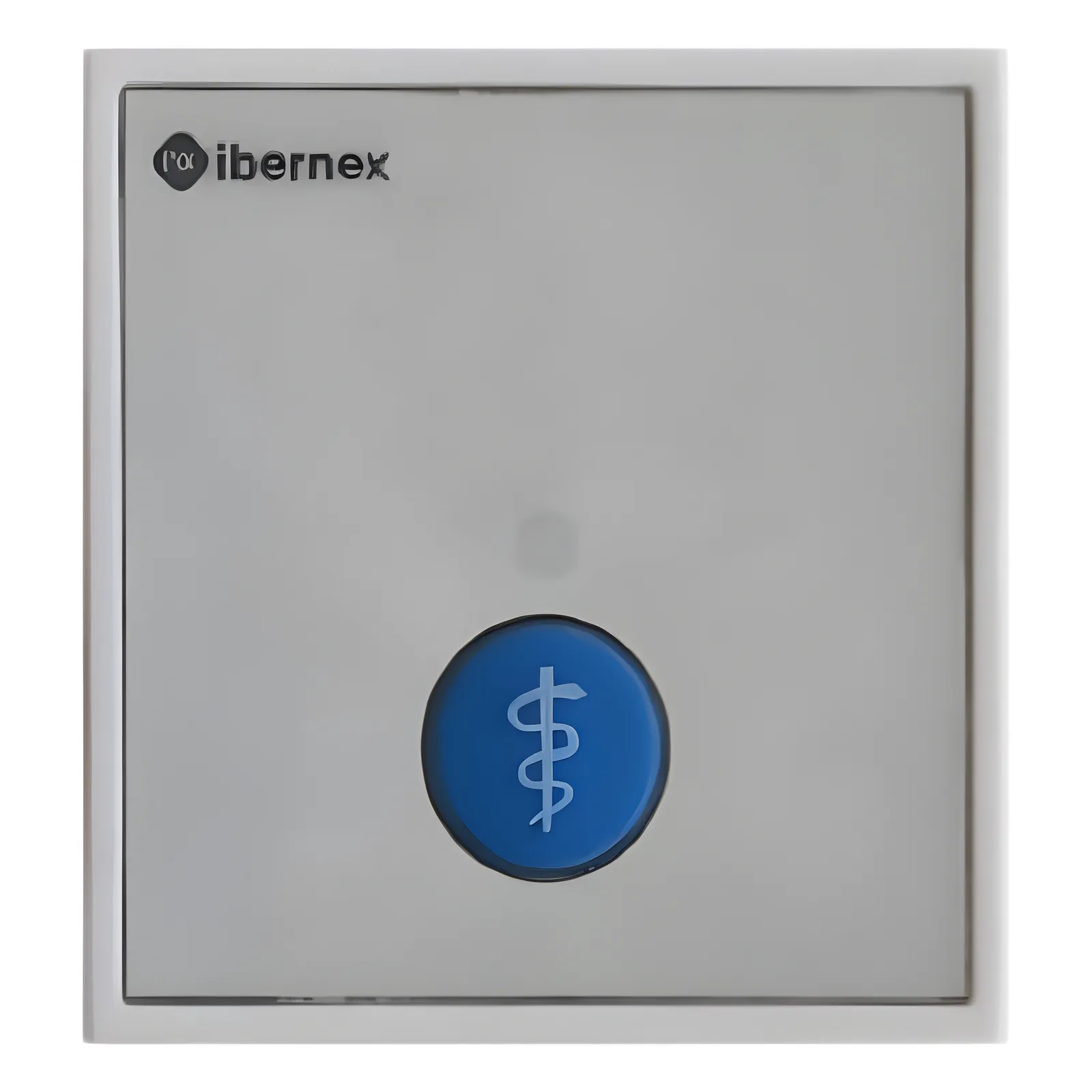 Módulo de Botón para Empotrar / 1 Tecla Iluminada con Realimentación Táctil y Audible / Lector RFID 125KHz Integrado / Comunicación RS485 / Señalización Luminosa de Estado de Alarma y Presencia Médic