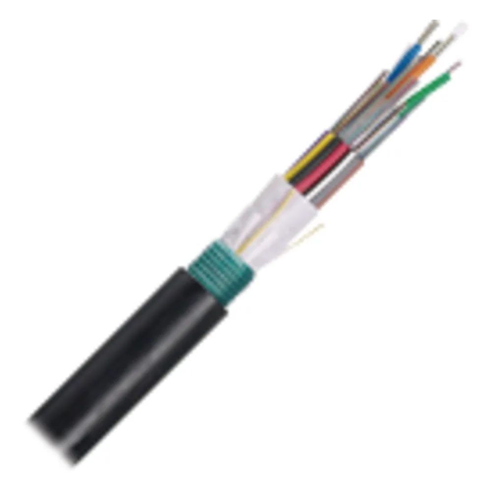 Cable de Fibra Óptica 6 Hilos, OSP (Planta Externa), Armada, MDPE (Polietileno de Media Densidad), Multimodo OM3 50/125 Optimizada, Precio Por Metro