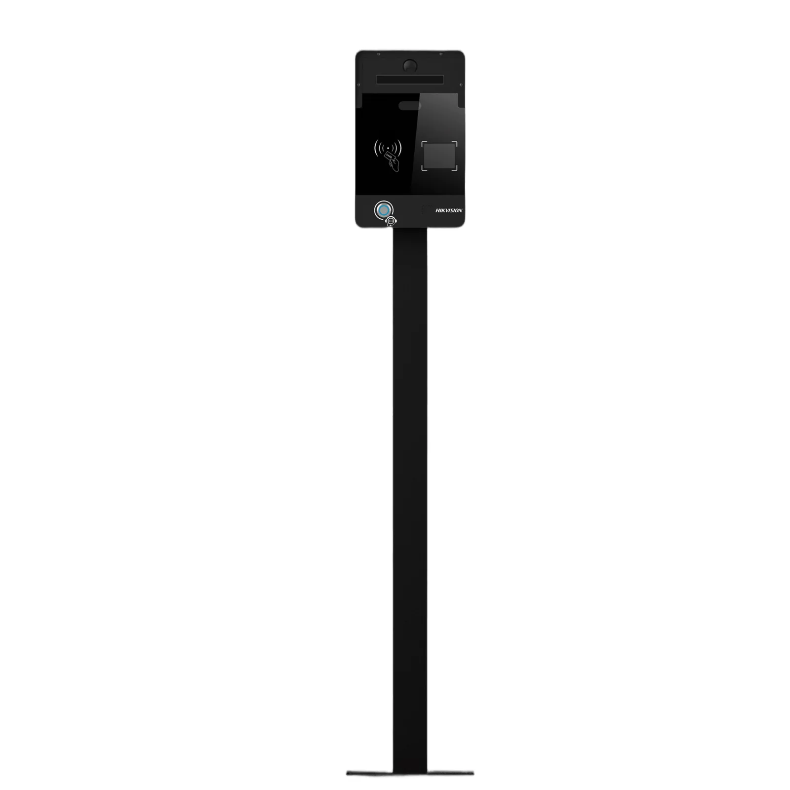 Estación de Video Intercom IP / Cámara 4MP / Lente 4 mm / Lector M1 13.56 MHz / Escáner QR y Código de Barras / 4 Entradas/Salidas de Alarma / 4 Puertos Wiegand / PoE 40-57V / Exterior IP / Dimensiones 190×128×1250