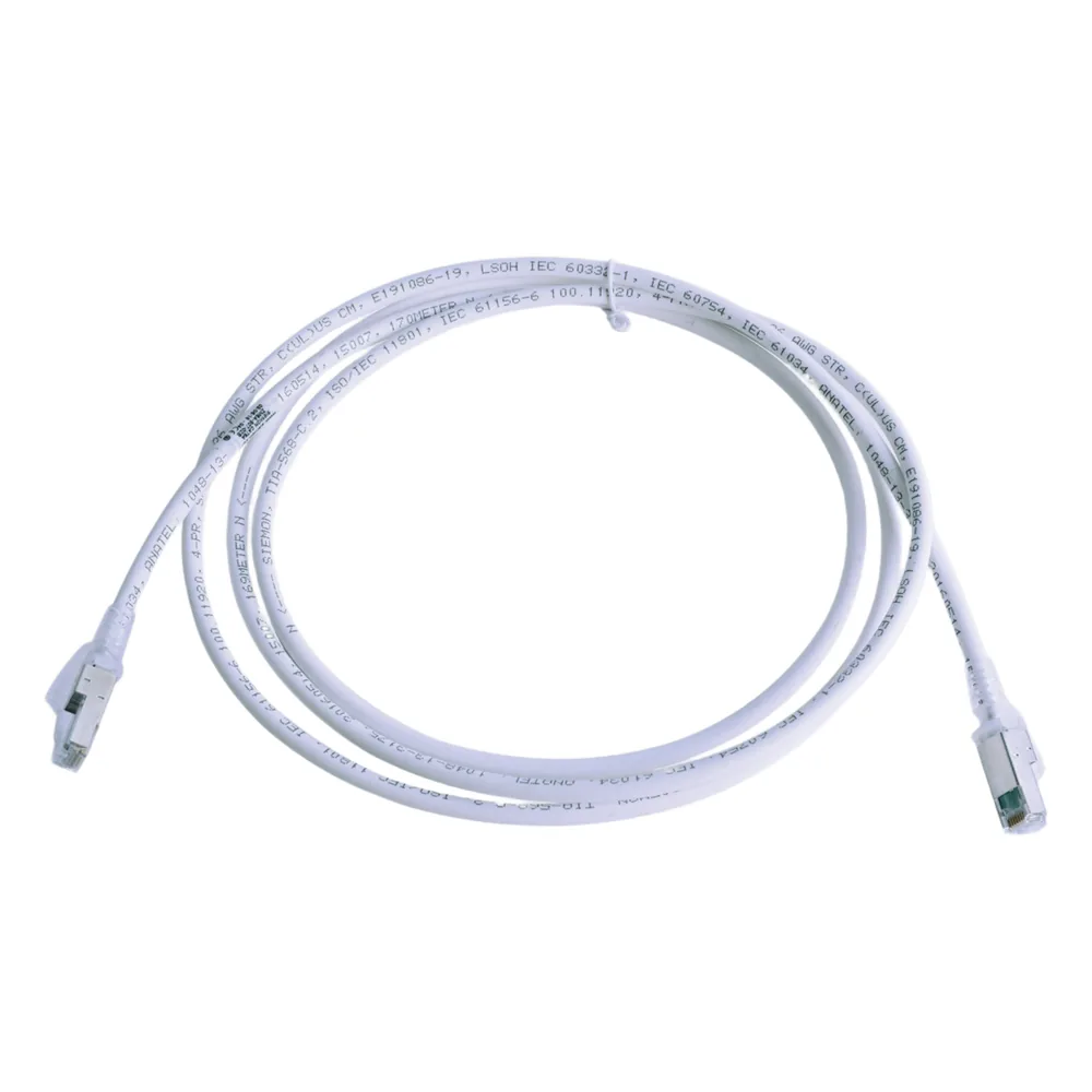 Patch Cord Z-MAX 6A Shielded / Categoría 6A / S/FTP y F/UTP / Smart Plug PCB / PoE y PoE+ / 360° Shield / Compatible con Cat5e y Cat6