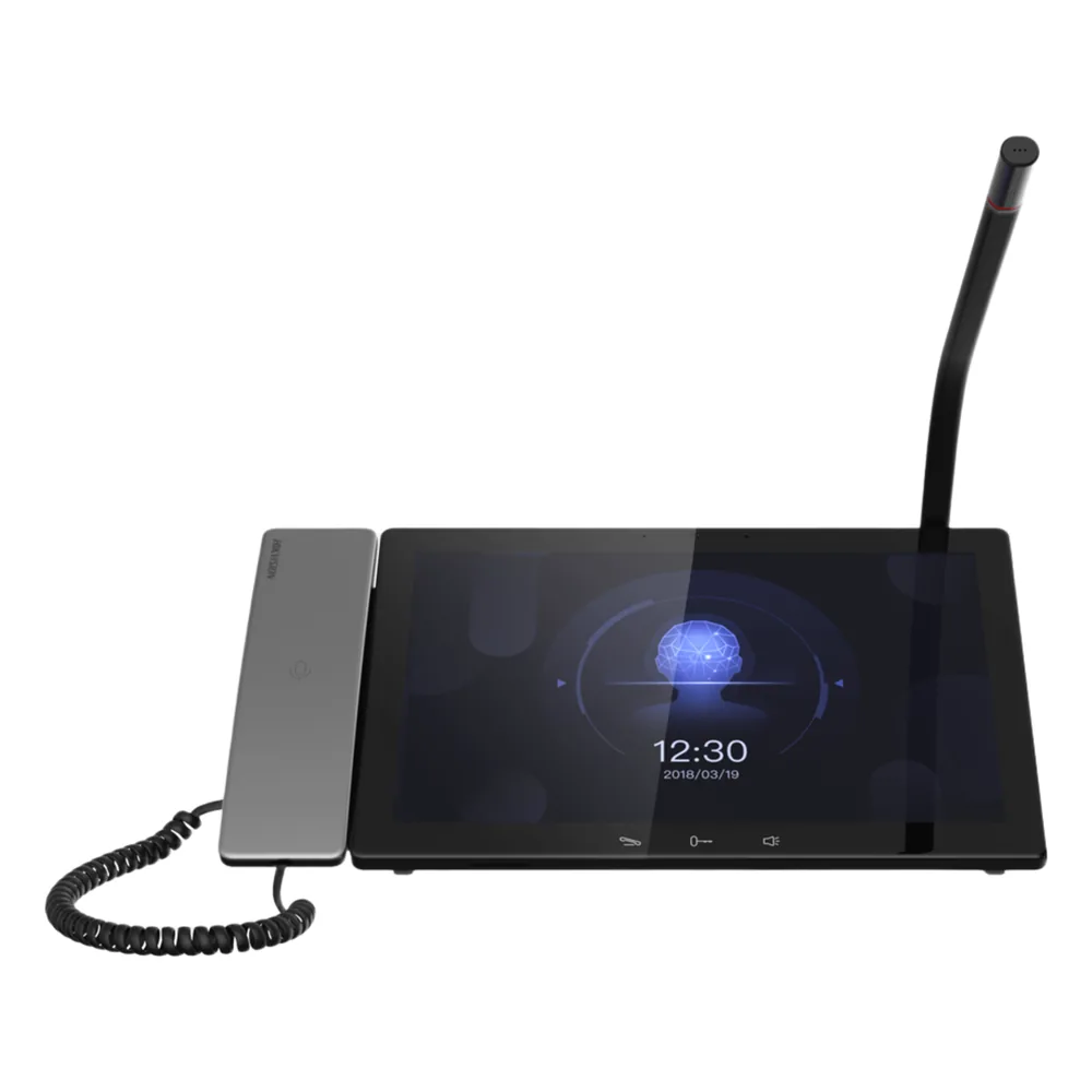Estación Maestra IP Para Recepción de Alarma de Pánico / Cámara 2 Megapixel / Pantalla Táctil 10.1" / Micrófono y Bocina Integrado