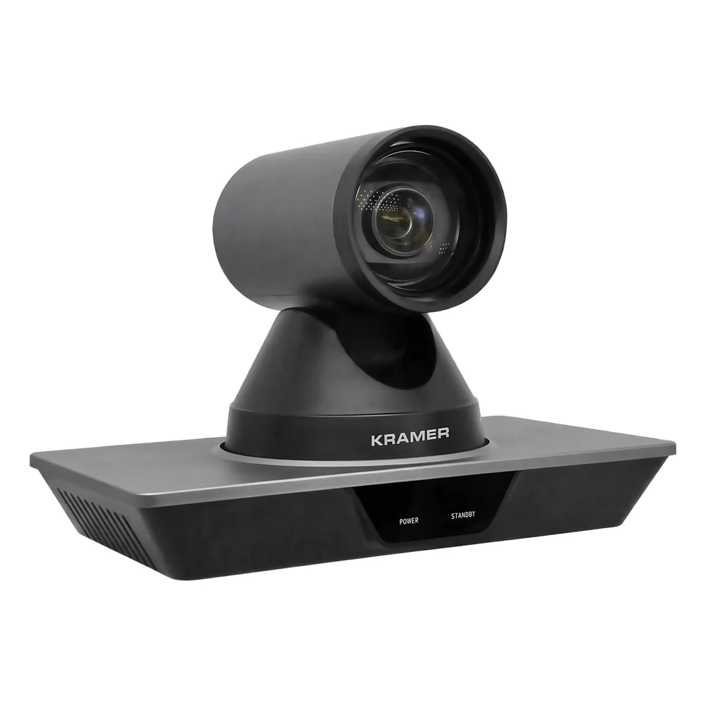 Cámara PTZ 4K Ultra-HD | Sensor CMOS 1/2.5" 8.51 MP | Resolución 4K@60fps | Zoom Óptico 12x + Digital 16x | Ángulo de Visión Horizontal 71° | Pan ±170° | Tilt ±30° | Salidas HDMI 1.4, 3G-SD