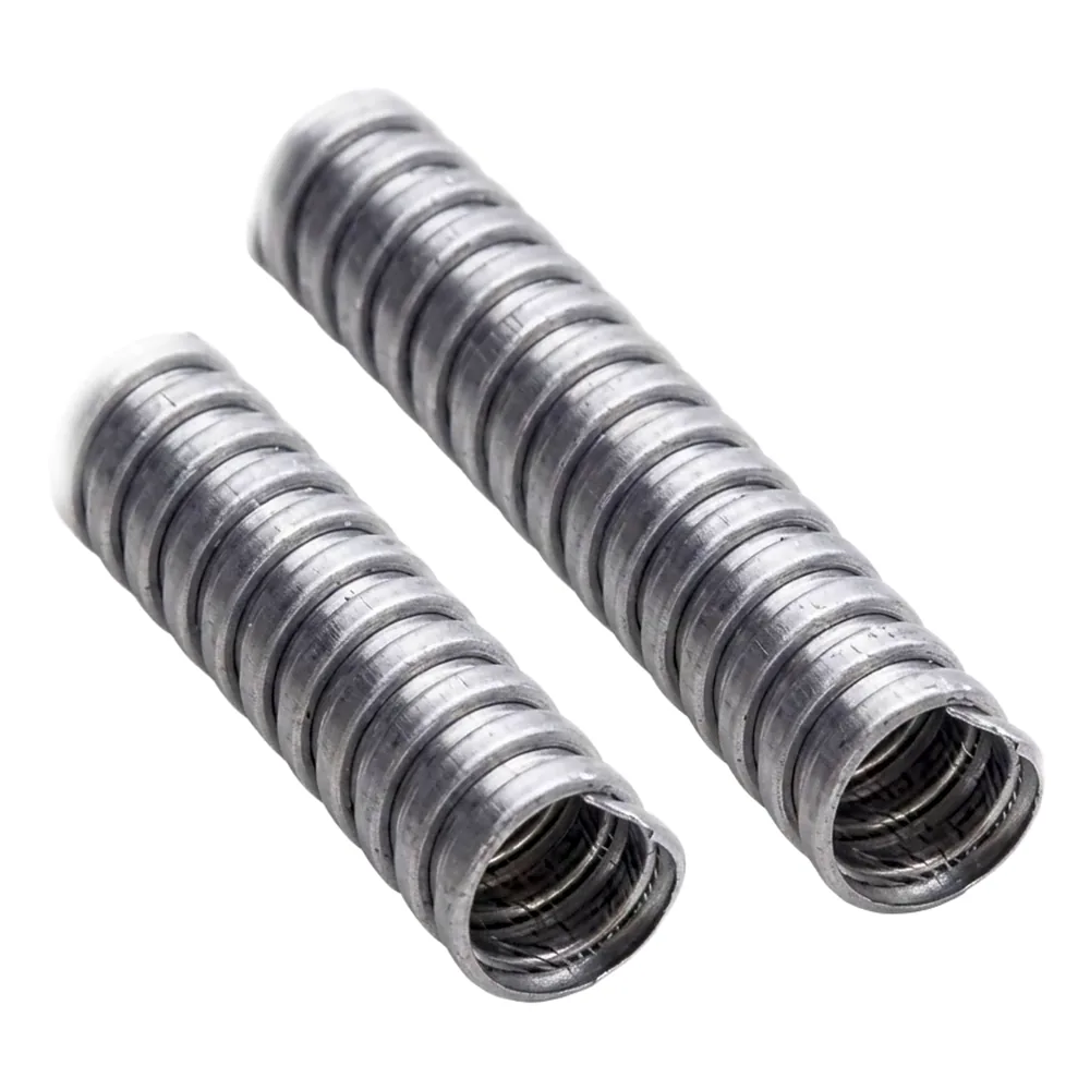 Tubo Flexible de 4" (100 mm) en Acero Galvanizado / Rollo con 10 m.