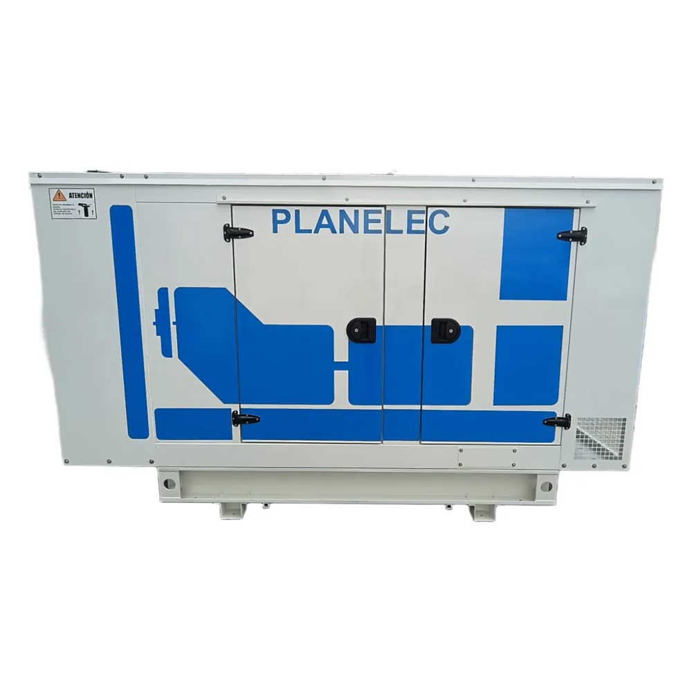 Planta de Emergencia Diesel/ 63 kW (79 kVA) Emergencia / 57 kW (71 kVA) Continuo / 220/127V / Trifásico 4 Hilos / 1800 RPM / Motor Cummins 4BTAA3.3G12 / Generador Stamford S1L2Y1 / Control PEM-CAP / Transferencia Automática/ Tanque 125 L