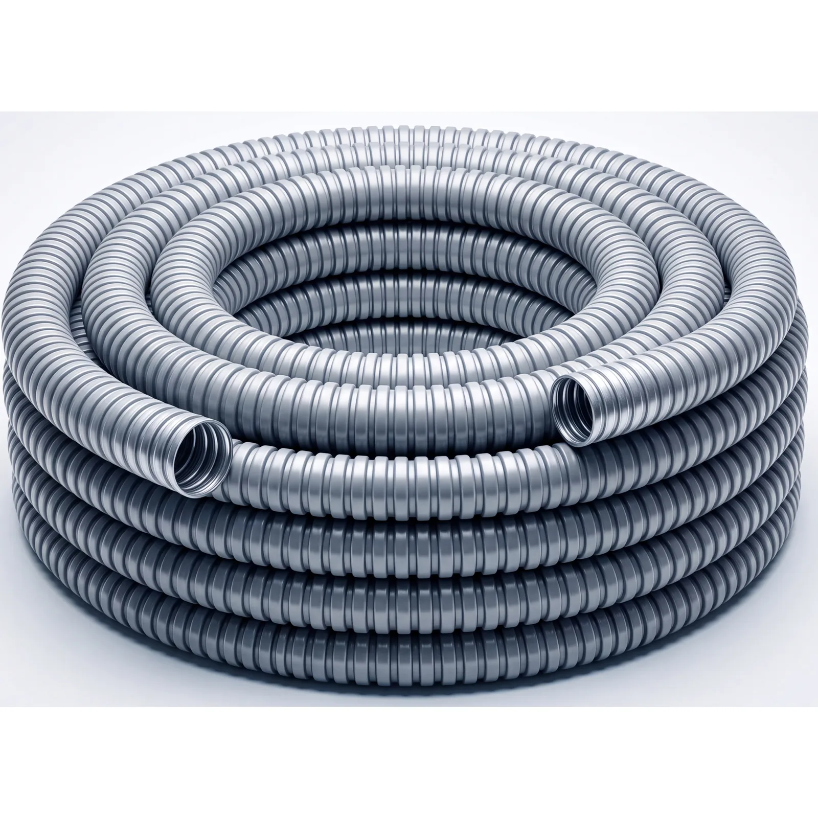 Tubo Flexible Liquidtight 3" (75 mm) / Acero Galvanizado + Forro PVC / Rollo 10 m (32.8 ft) / NEMA 4 / IP65