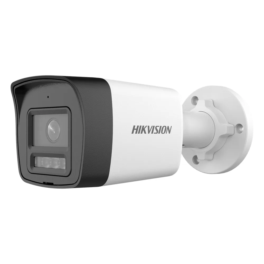 Cámara IP Bullet 4 Megapixel (2688x1520) / Lente Fijo 2.8 y 4 mm / Smart Hybrid Light / Micrófono Integrado / Almacenamiento microSD hasta 512 GB / IP67 / PoE