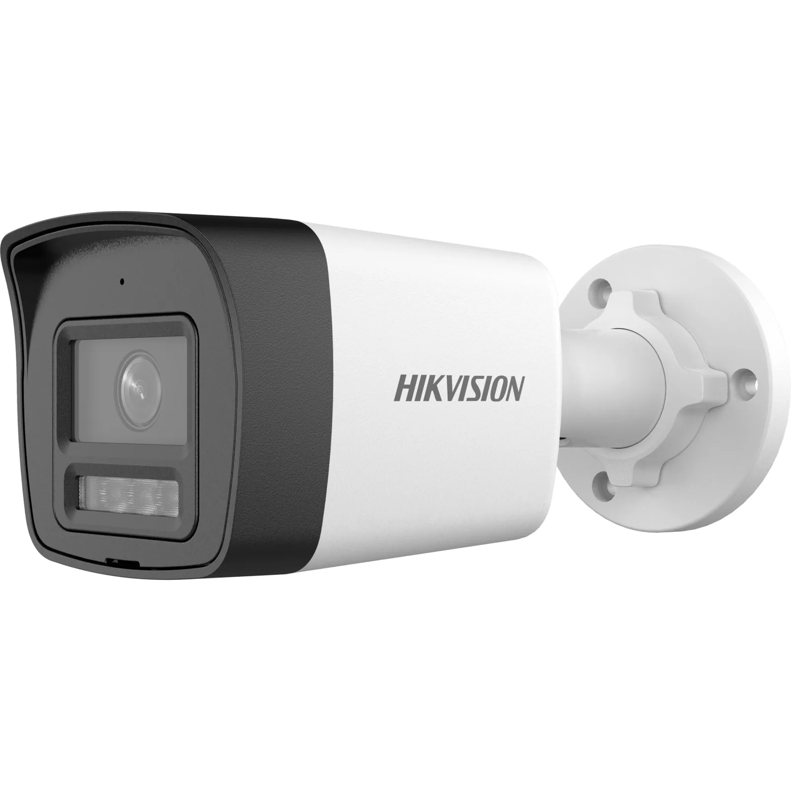 [Dual Light] Bala IP 4 Megapixel / Lente 2.8 mm / 30 mts IR + 20 mts Luz Blanca / Micrófono Integrado / Exterior IP67 / H.265 / PoE / ONVIF / Micro SD