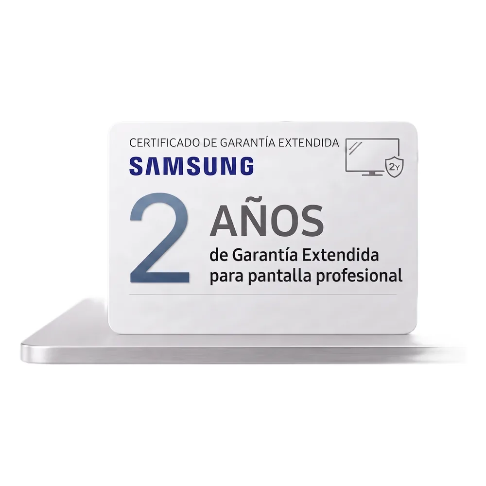 Extension de garantia 2 años adicionales para pantallas profesionales modelo BE65F
