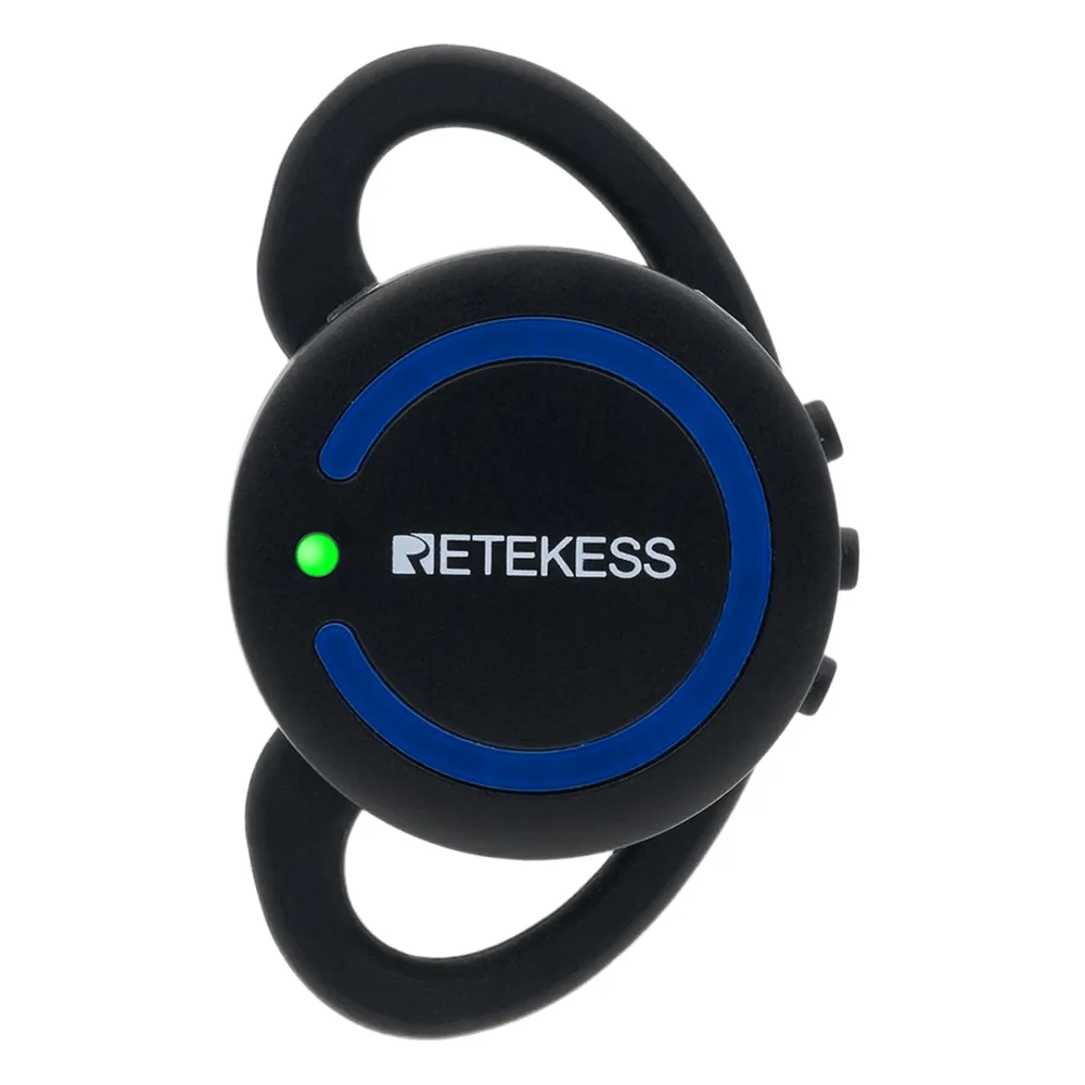 Receptor Inalámbrico para Sistema de Guía Turística / Earhook / 20 Gramos / Puerto Tipo C / Carga por Contacto