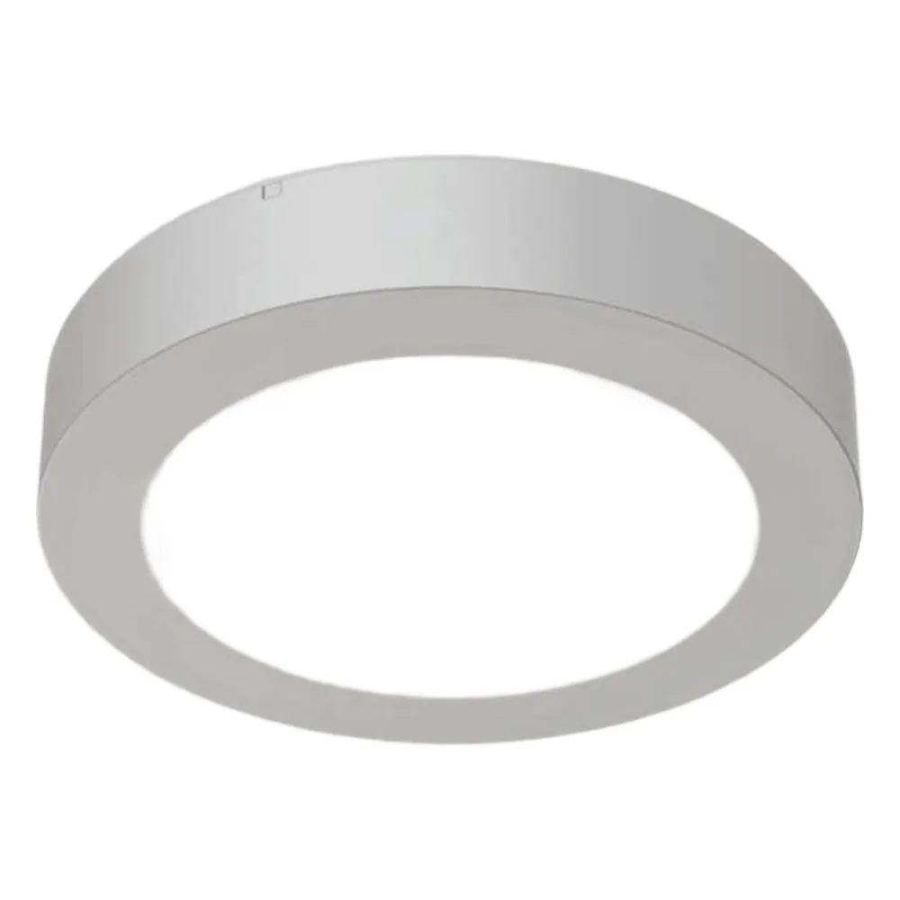 Luminaria LED Redonda de 6" / Montaje Superficial / 3 Temperaturas Seleccionables 3000K-4000K-5000K / 90 CRI / 120 V / Áreas Húmedas / Certificada T24 JA8-2019