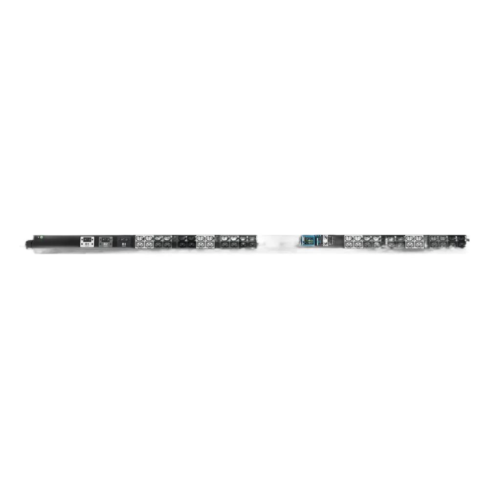 PDU Inteligente Enlogic Advantage MSPO / 48 Tomas (24) C13 + (24) 4-en-1 C13/C15/C19/C21 / 208 Vca Trifásico 3P Wye 30 A (24 A) / 8.6 kVA / Monitoreo y Switcheo por Toma / 0U Vertical 1.78 m (5.8 ft)