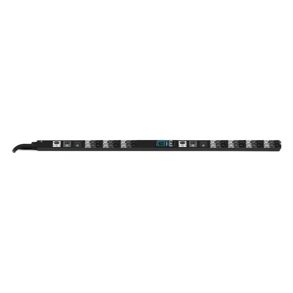 PDU Inteligente Enlogic Advantage MI / 42 Tomas (21) C13 + (21) 4-en-1 C13/C15/C19/C21 / 208 Vca Trifásico 3P Delta 60 A (48 A) / 17.3 kVA / Monitoreo por Entrada / 0U Vertical 1.78 m (5.8 ft)