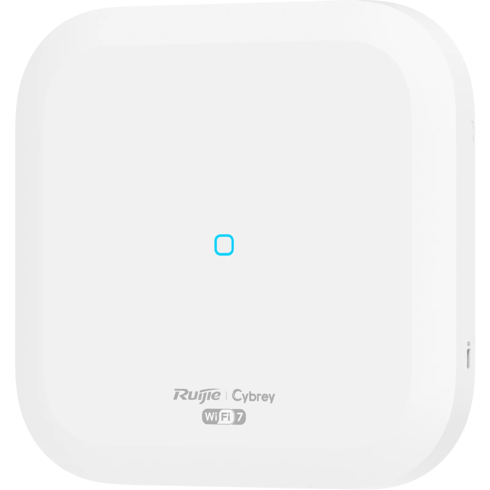 Access Point Indoor Wi-Fi 7 / Punto de Acceso Doble Banda 2.4/5 GHz / 6.453 Gbps / Radio AI Integrado / 8 Flujos Espaciales 4096-QAM / Antena Direccional Ajustable + 4 RP-SMA / 10G SFP+ Combo / PoE+ DC 54V / Fat-Fit-Cloud / IP41 / Línea Cybrey