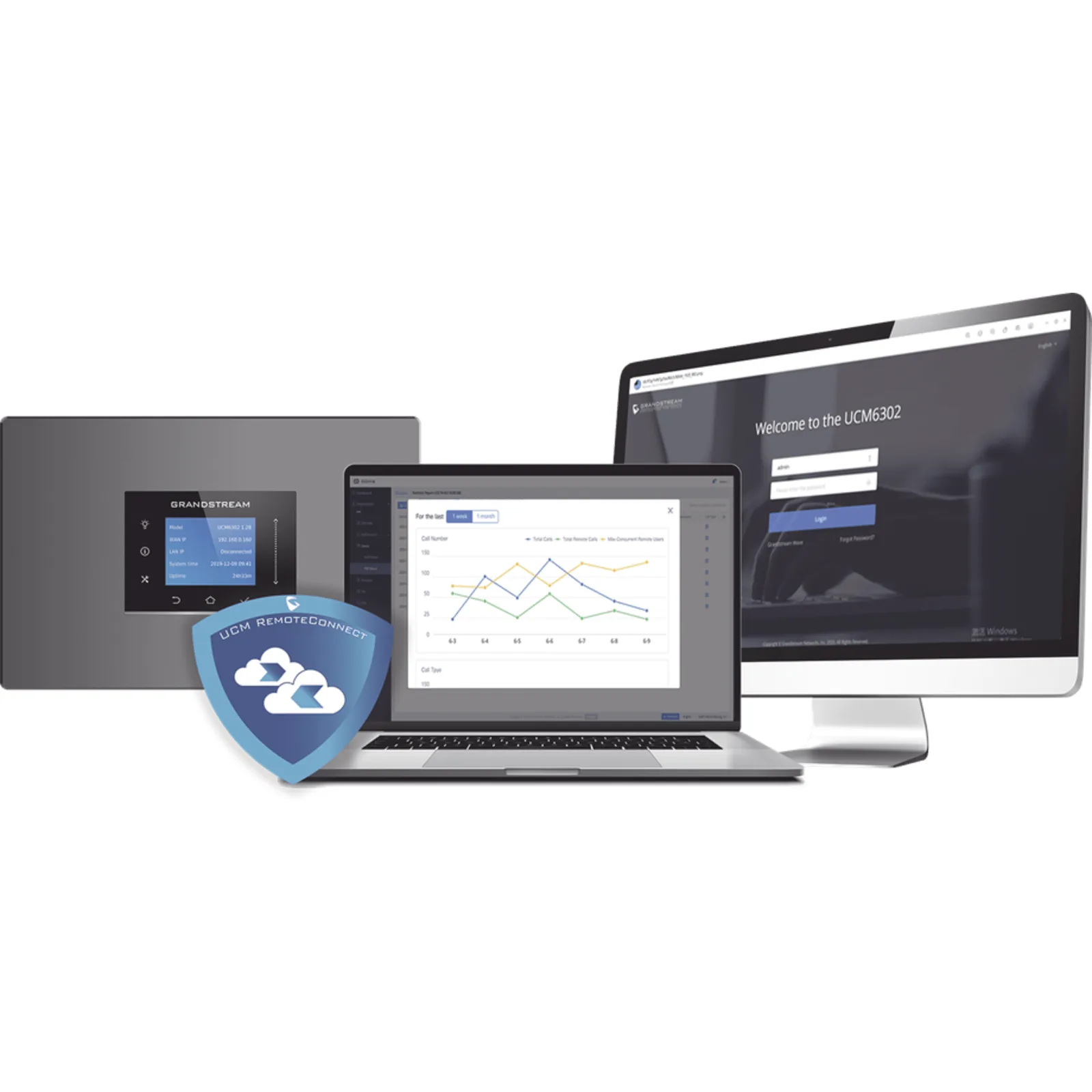 Licencia Por 3 años Remote Connect 200 usuarios y 32 sesiones concurrentes para UCM63XX / UCM63XXA