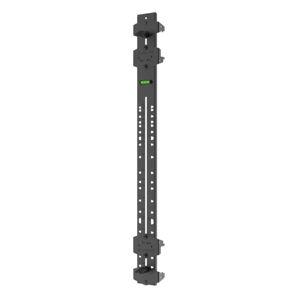 Espaciador Universal para sistemas LEDUNVS / Kit Completo / Acabado Powder Coat Negro / dimensiones 1411 x 100 x 64 mm / Peso 4 lb (1.8 kg)