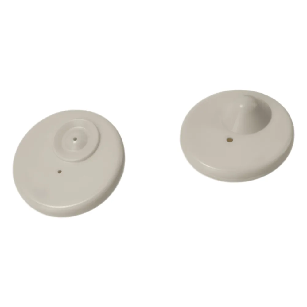 Etiqueta Rígida EAS / SunPro R50 Flat / Frecuencia AM/RF / Ø50 mm (1.97 in) / Perfil Bajo / Protección Antirrobo / Color Gris / Personalizable