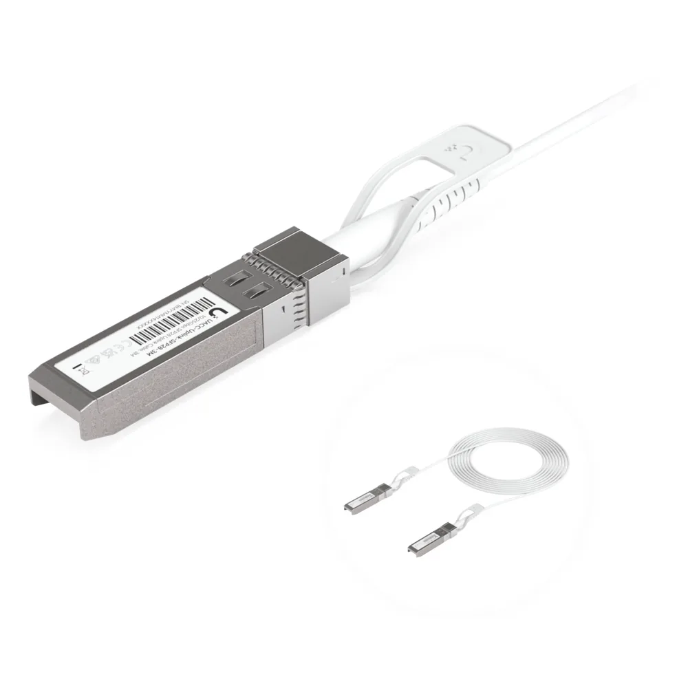 Cable de Conexión Directa DAC Uplink / SFP28 a SFP28 / 1G, 10G y 25G / 3 m / Auto Link Optimization