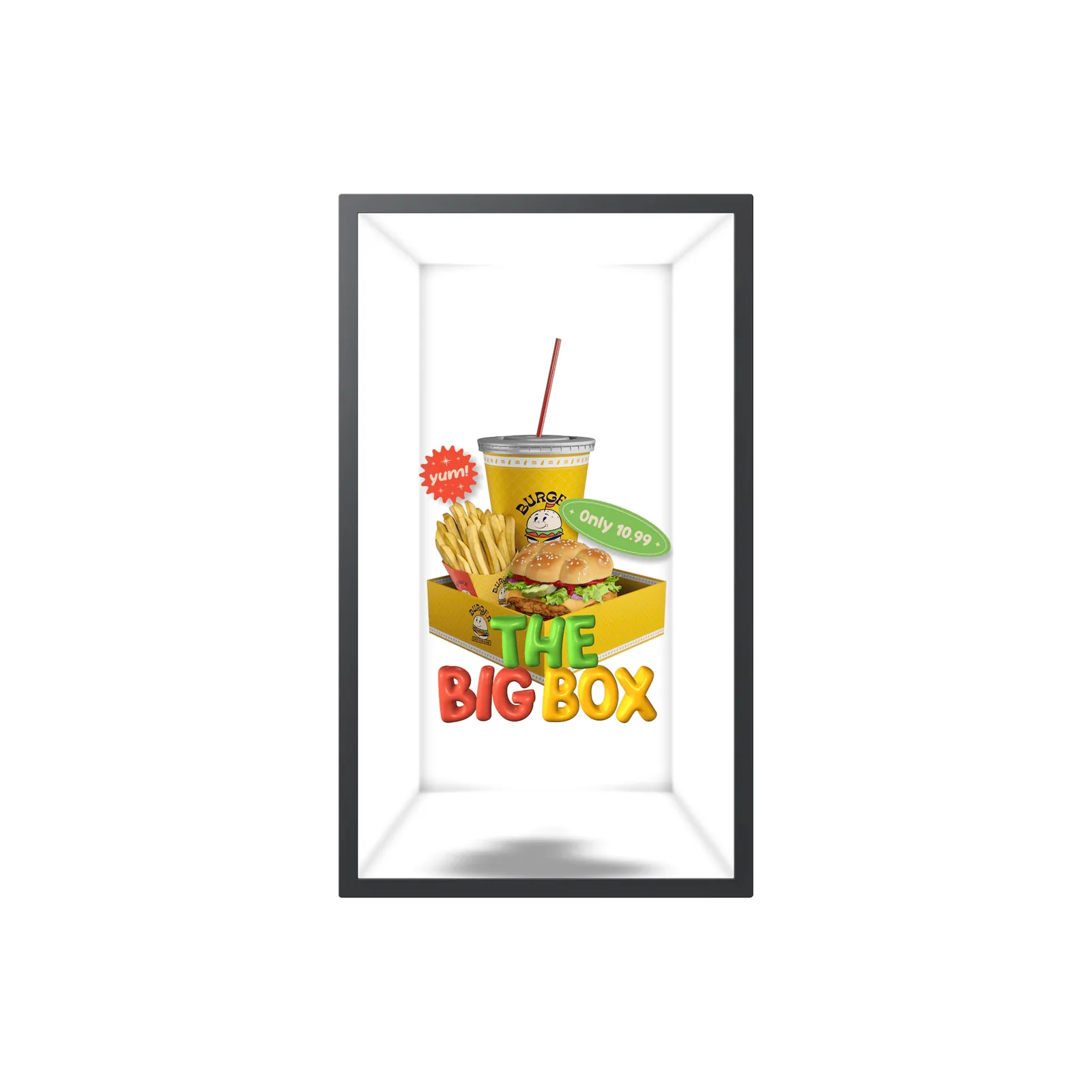 Pantalla Spatial Signage 32" Vision 3D Virtual sin Gafas / Resolución FHD 1920x1080 / Brillo 500 nits / HDMI/DP / WiFi / Tizen 7.0 / Uso 24/7 / Compatible con Samsung VXT / Modelo Samsung LH32SMHPBGCXZA