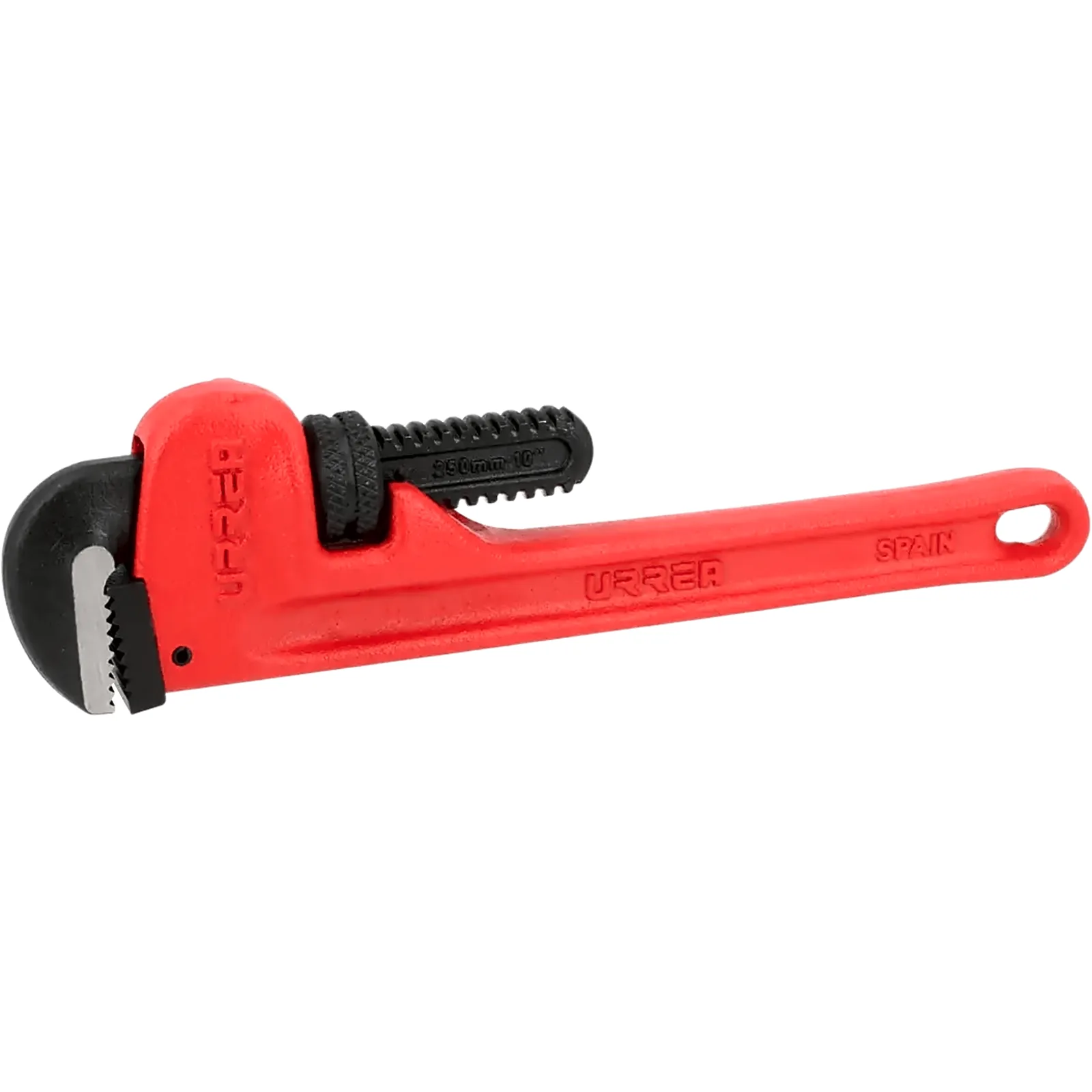 Llave Stilson de 12"/ Hierro Maleable / Maneral Ergonómico / Capacidad Máx. Tubo 2"/ Sistema de Quijadas con Resorte / Montura Super Reforzada / Ambas Quijadas Endurecidas.