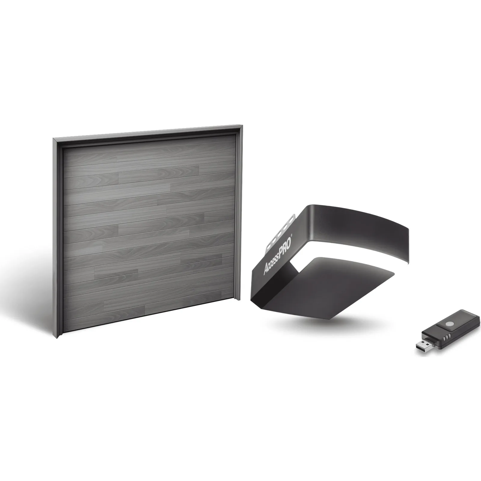 Kit Puerta de Garage 14x7 Pies / Insulada 43 mm / Motor FS1000M 1/2 HP / Interfaz WiFi ACCESSWIFI / Incluye 3 Controles