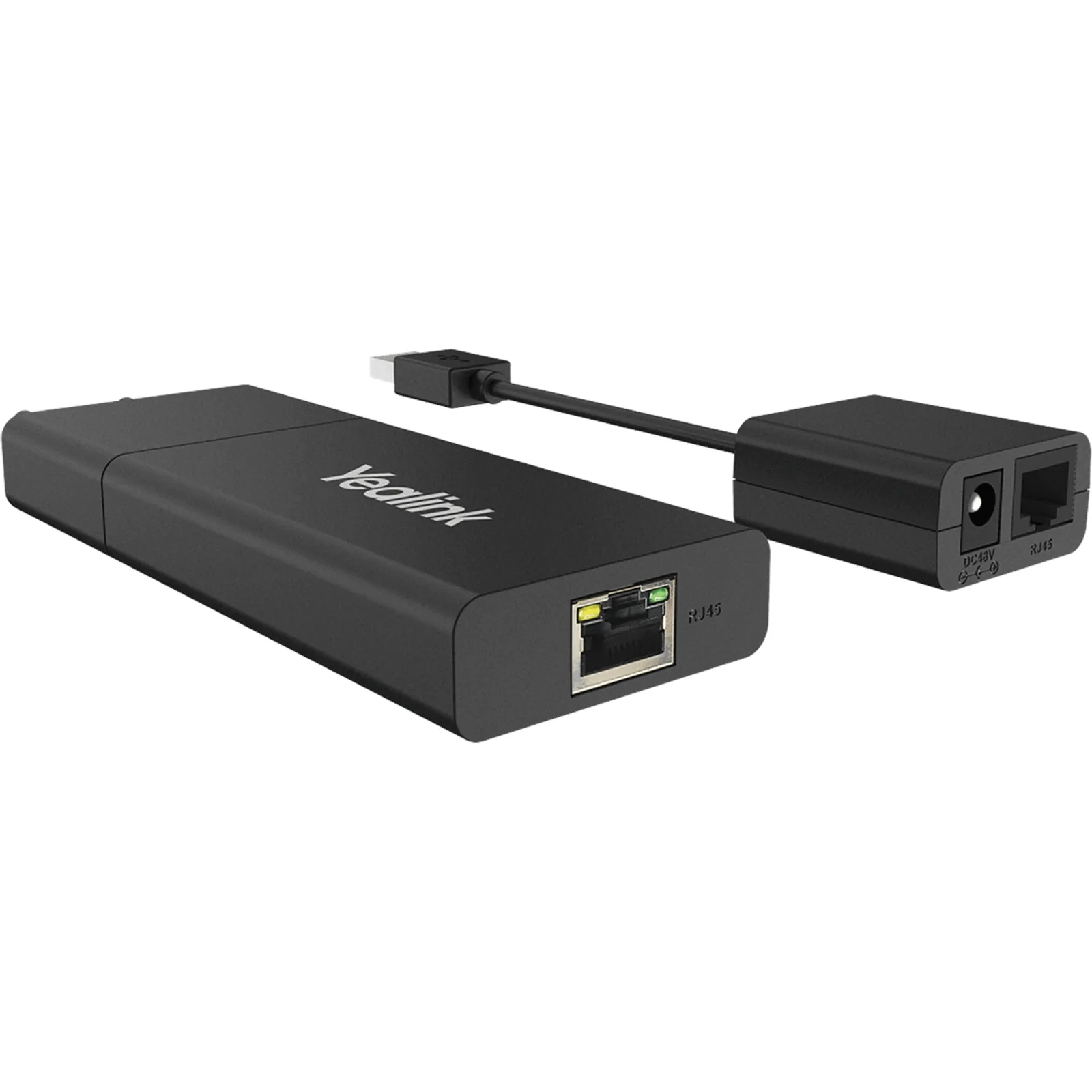 Extensor USB Yealink USB2CAT5EEXT por cable CAT5e hasta 40 metros