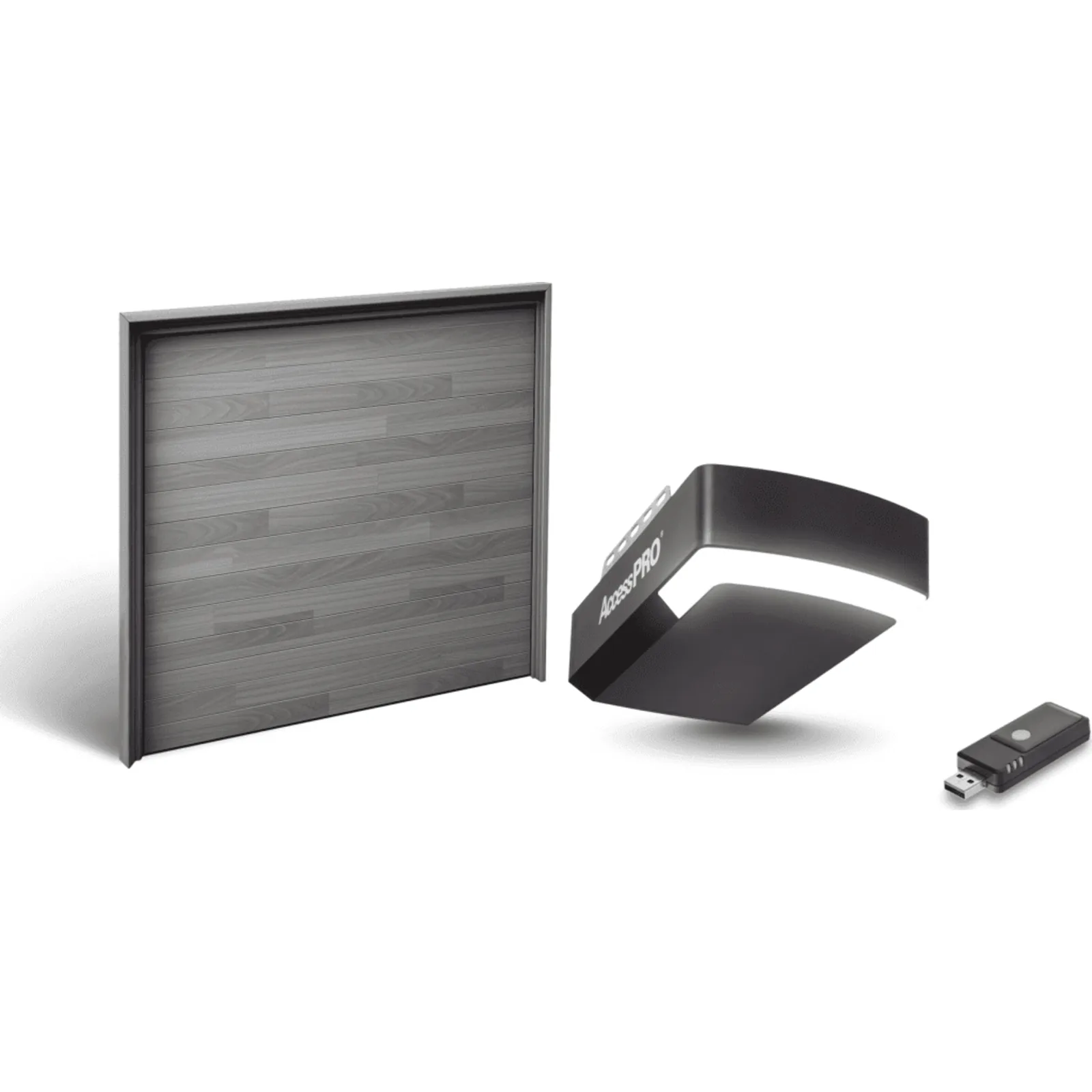 Kit Puerta de Garage 20x8 Pies / Insulada 43 mm / Motor FS1000M 1/2 HP / Interfaz WiFi ACCESSWIFI / Incluye 3 Controles