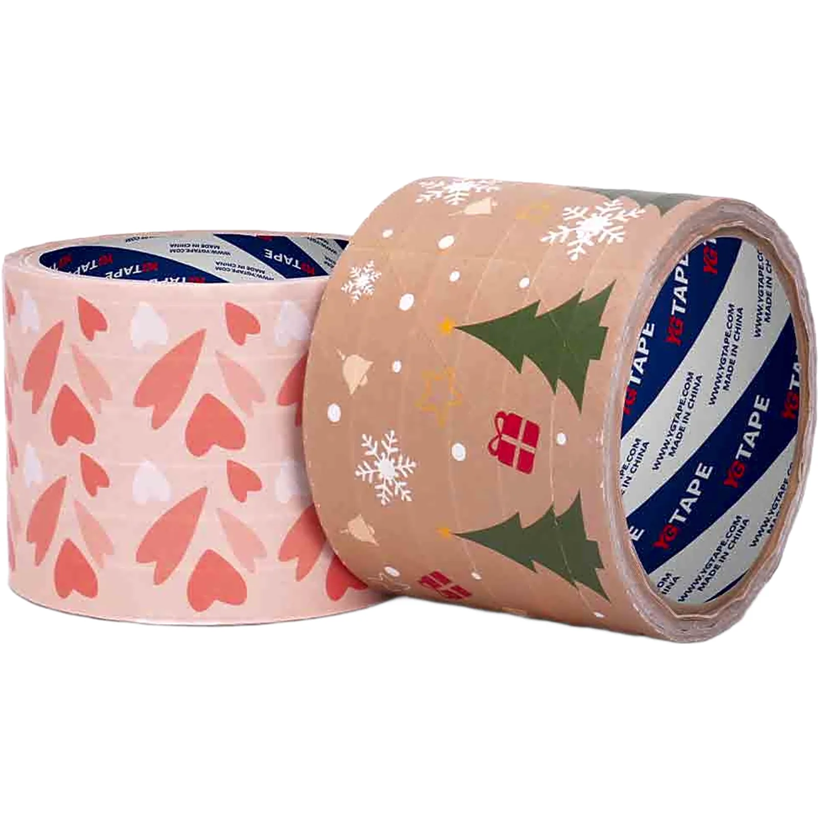 Cinta Adhesiva de Papel Kraft Impresa / Activada con Agua / Ancho 70 mm / 135 m de Largo