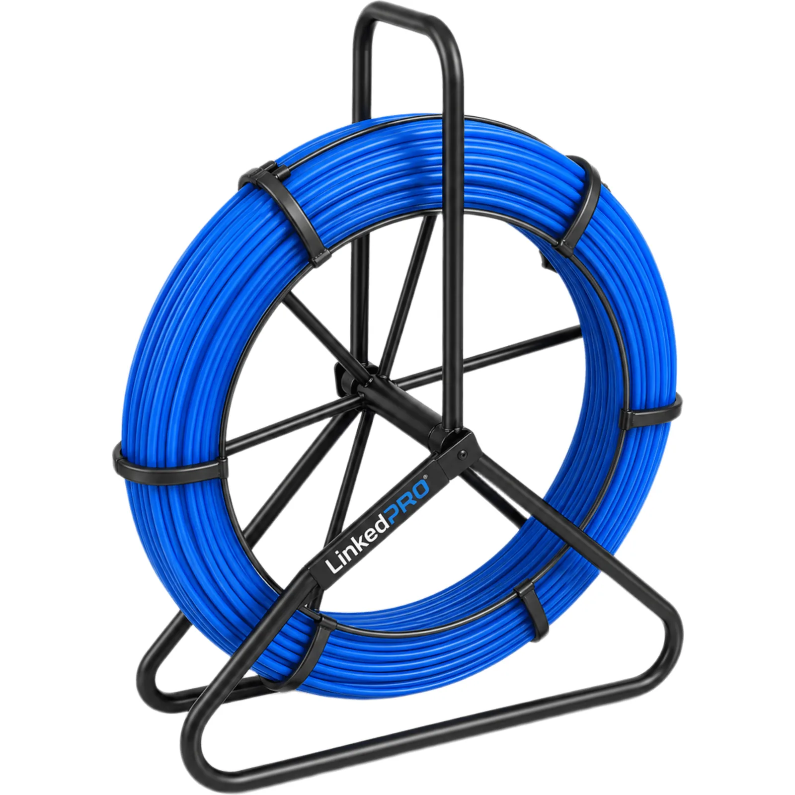 Guía de Jalado de Cables Tipo Cobra / Diámetro de 9mm x 150 metros / Fibra de Vidrio de Gran Resistencia a la Tensión