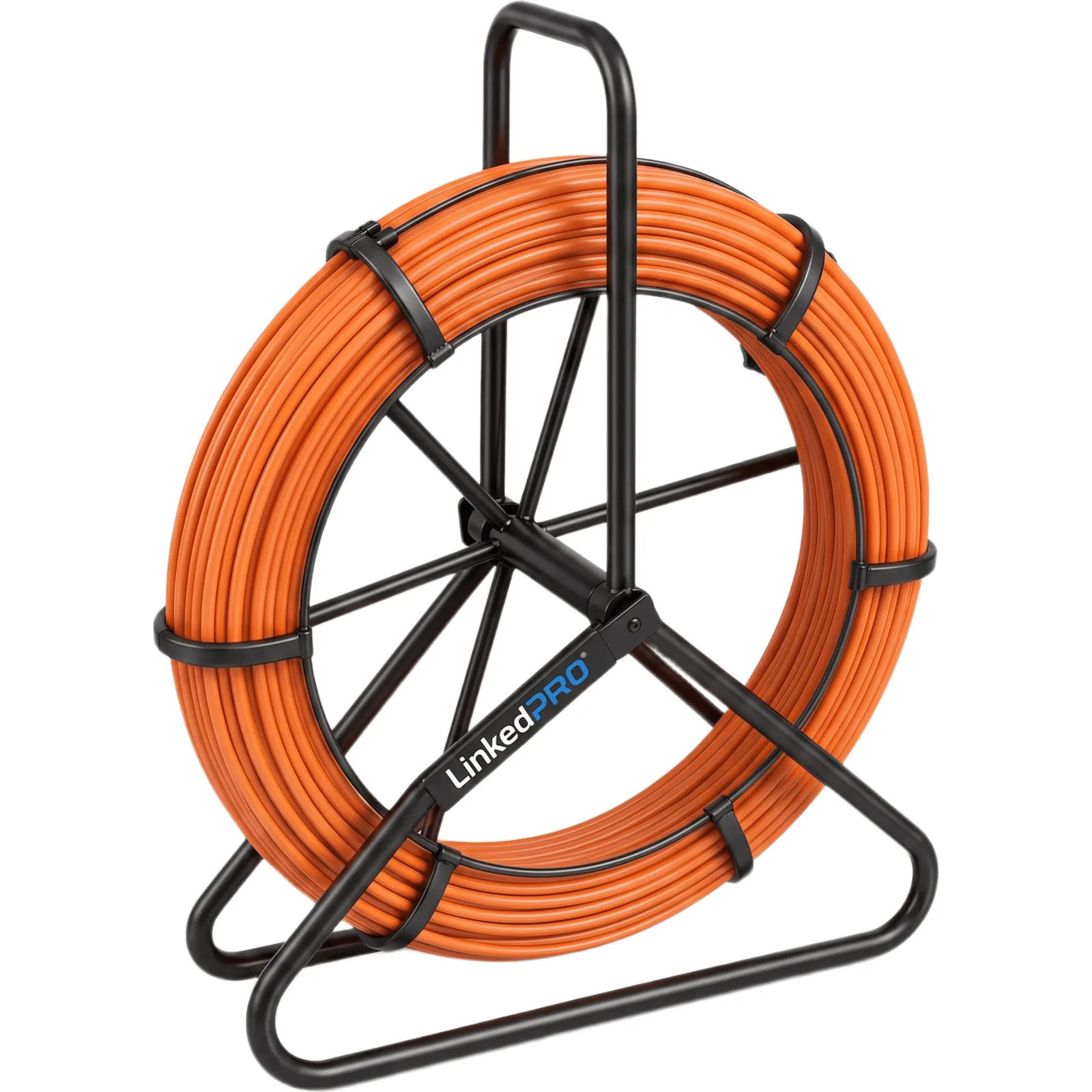 Guía de Jalado de Cables Tipo Cobra Rastreable / Diámetro de 11mm x 200 metros / Fibra de Vidrio de Gran Resistencia a la Tensión