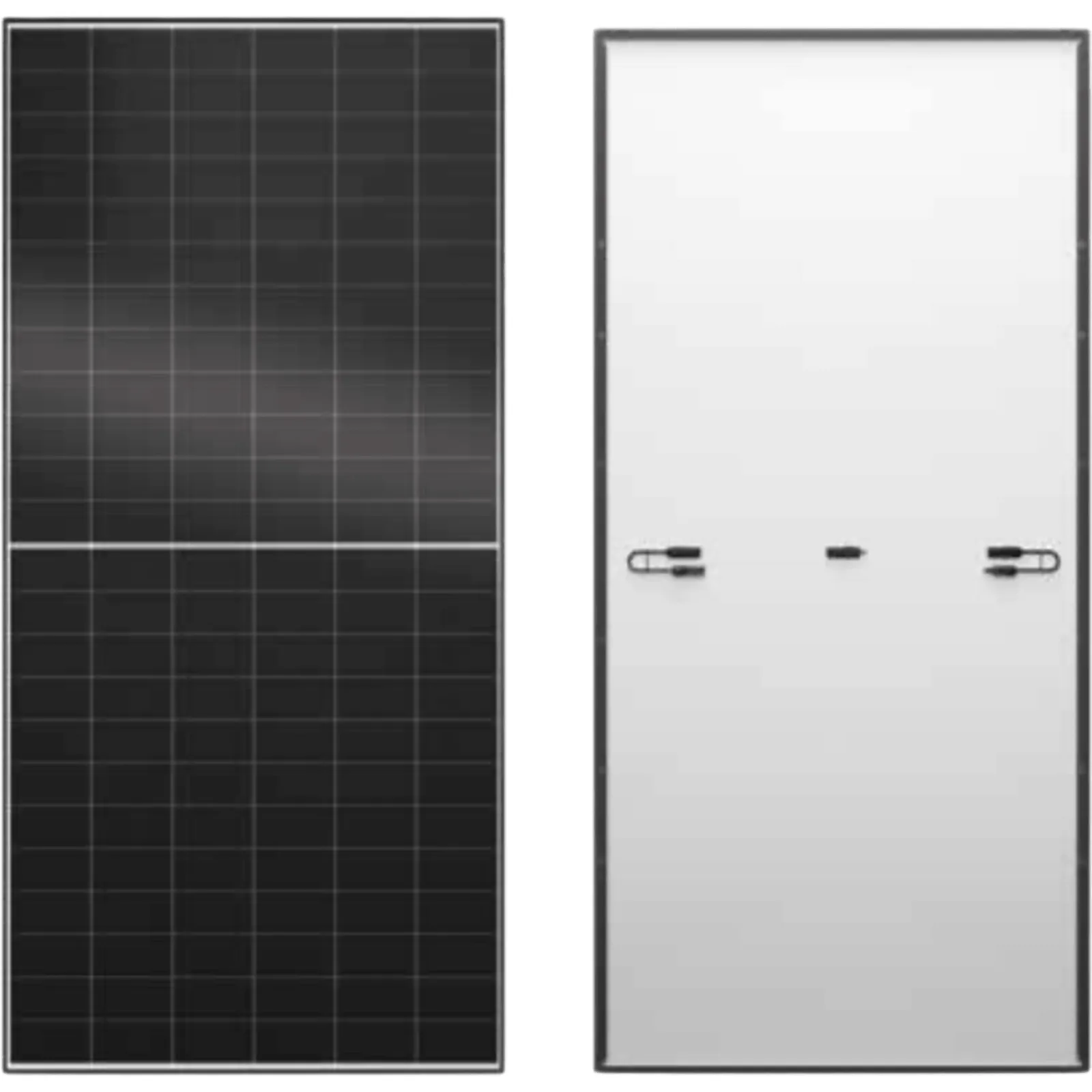 Panel Solar ANTIGLARE 650 W / LONGi Hi-MO X10 Guardian / Monocristalino BC-Cell / 24.1% Eficiencia / Vidrio Templado Baja Reflexión / 2382x1134x30 mm (93.8x44.6x1.2 in) / Garantía Potencia 30 Años