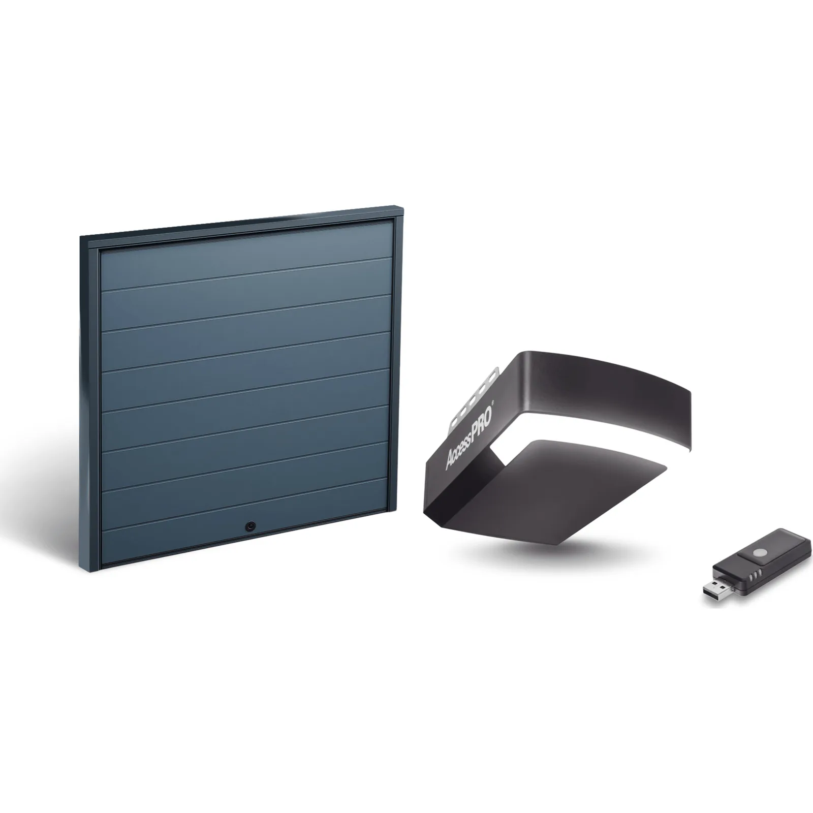 KIT COMPLETO Incluye /Puerta D/ Garage / APDOORL 20x9 Pies / Lisa Linea Central / Insulada / Interfase ACCESSWIFI / Extension ACCESSEXTRAILC /Motor FS1000M / 1/2HP / Fuerte/Silencioso/Luz LED/Motor DC .