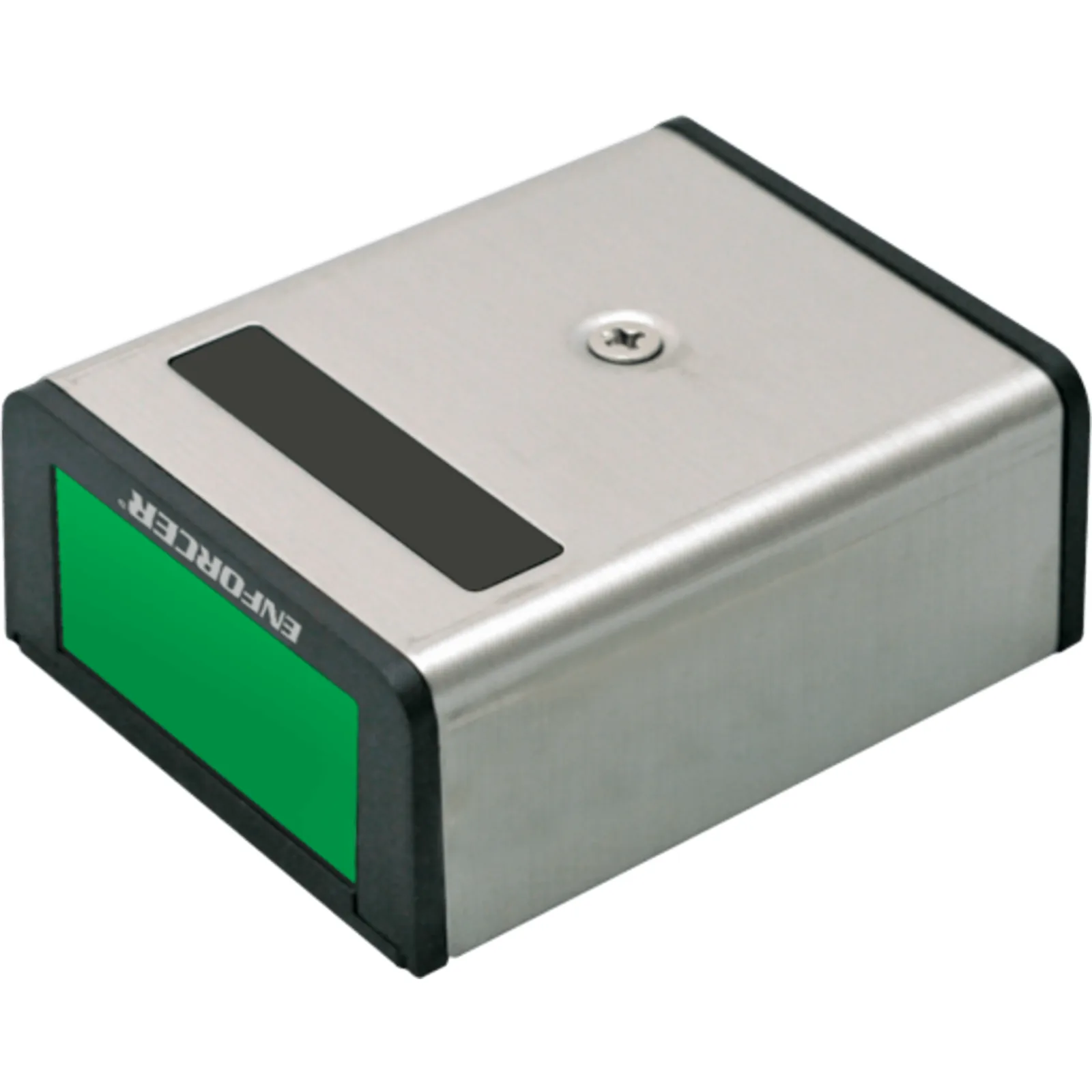 Botón / Interruptor de Liberación de Puerta / Reed Switch de Alta Confiabilidad / Relevador NO/NC/COM / 0.2 A @ 12 VDC / Botón Verde y Rojo Reemplazable / Cubierta de Acero Inoxidable / Terminales de Tornillo / Montaje Bajo Escritori