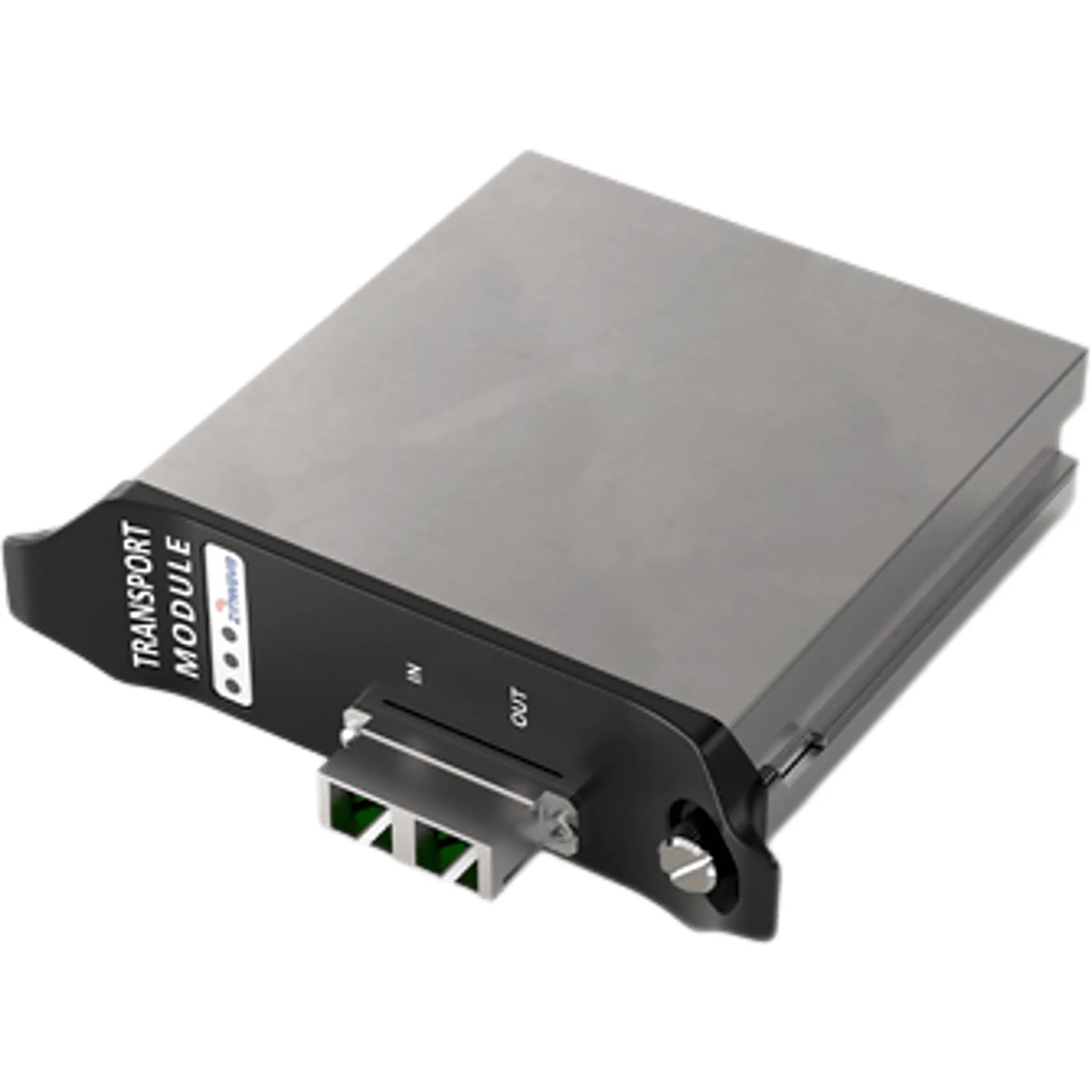 Módulo Óptico / 8 por Hub Principal / Pérdida Óptica Hasta 5 dB / Potencia de Transmisión 4.5 mW a -10 mW / Conectividad SC/APC Dúplex / Hot Swappable / 150 MHz a 5 GHz